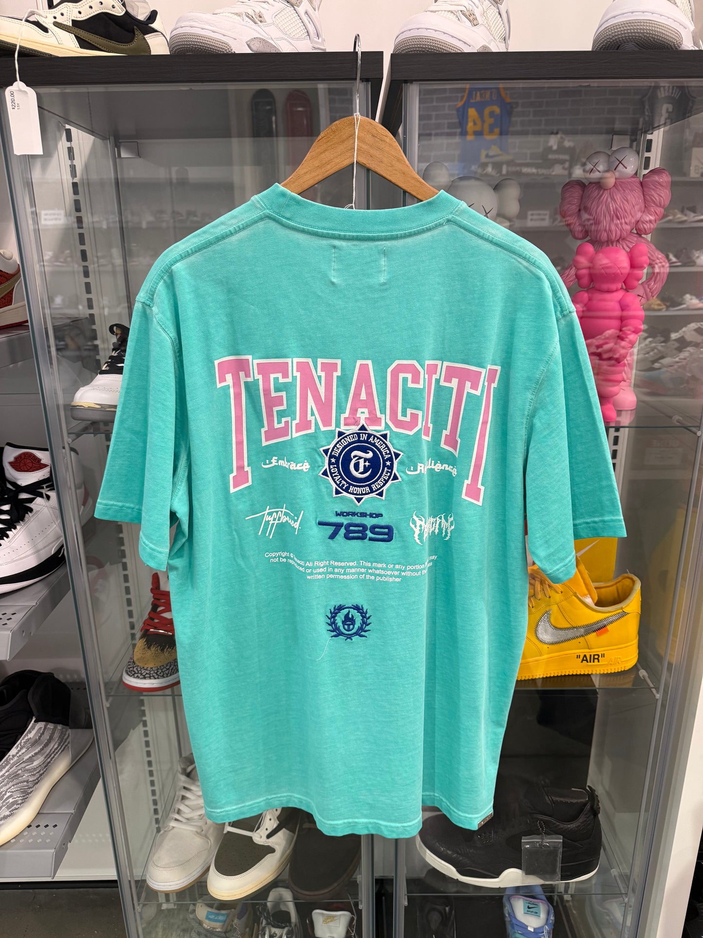 Tenaciti Collages Tee Green