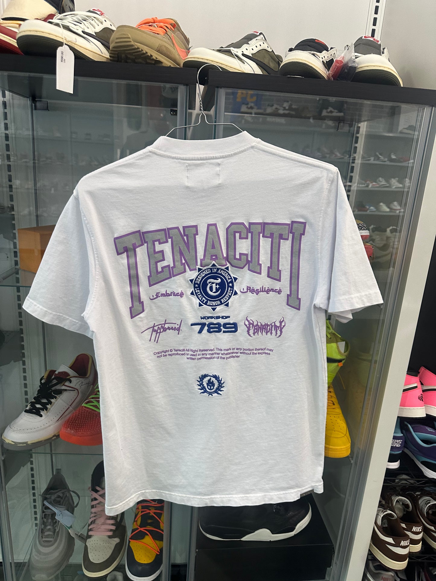 Tenaciti Collages Tee White