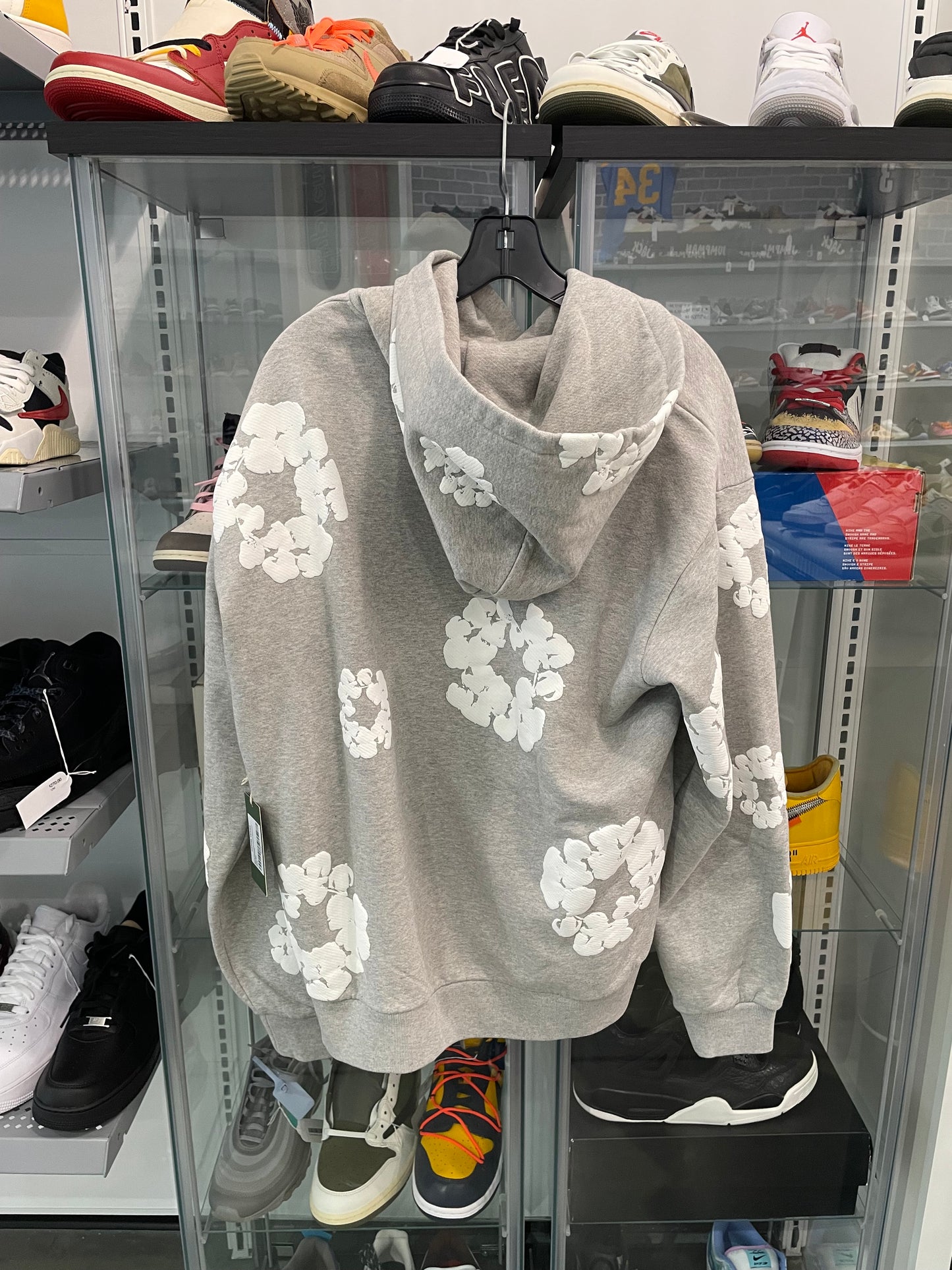 Denim Tears Cotton Wreath Sweatshirt Grey