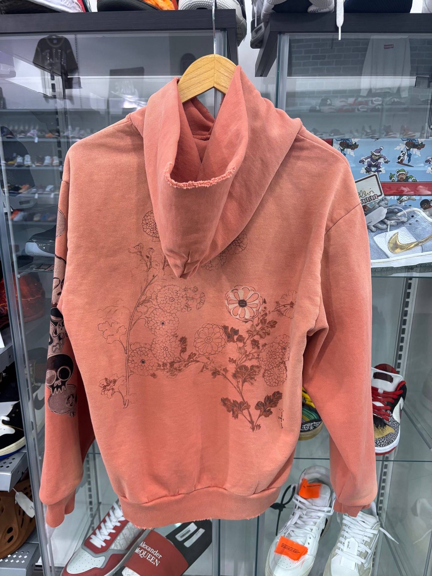 Travis Scott Cactus Jack x Takashi Murakami The Path Hoodie Orange