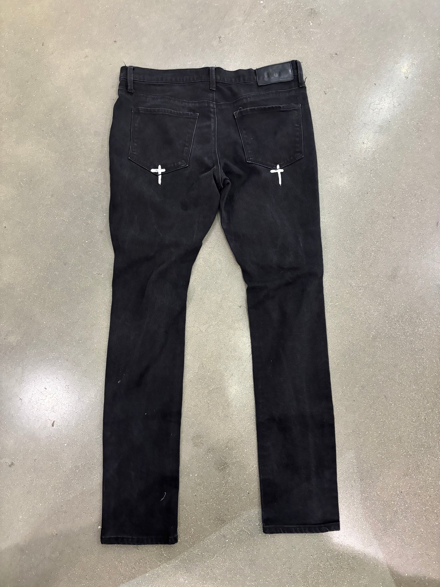 Preowned RTA Jeans Black
