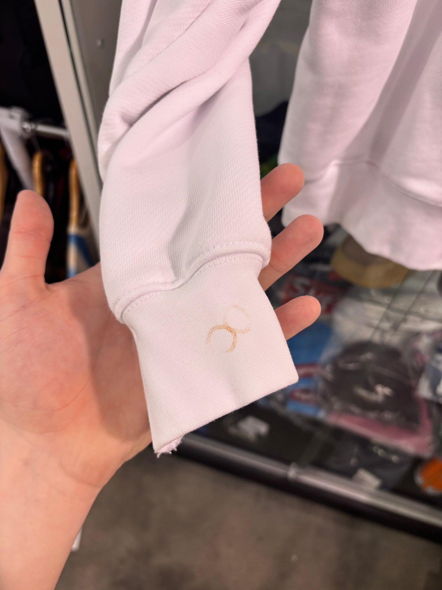 Preowned MURD333R.FM Peachmaker Zip Up White