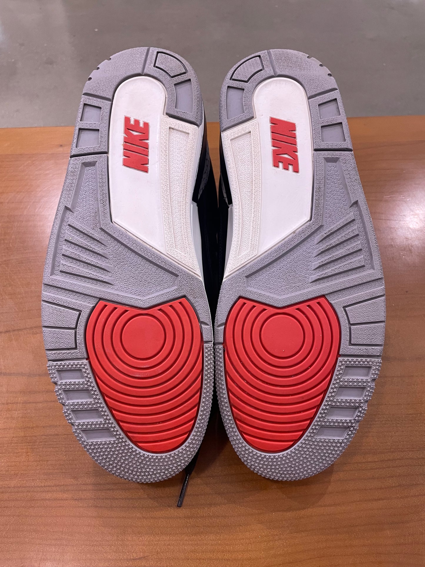 Preowned Air Jordan 3 Black Cement Reimagined