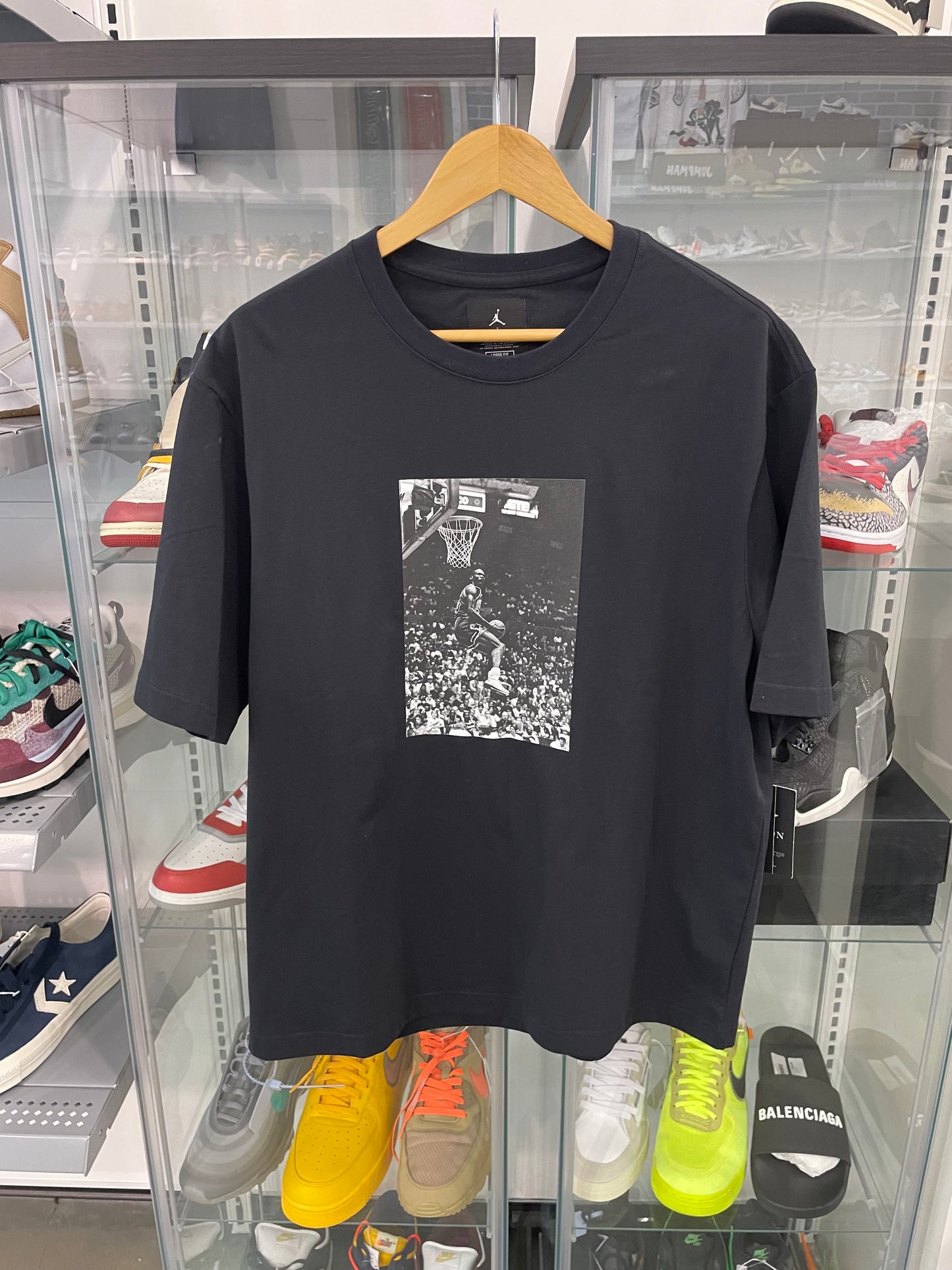 Jordan Union Reverse Dunk tee Black