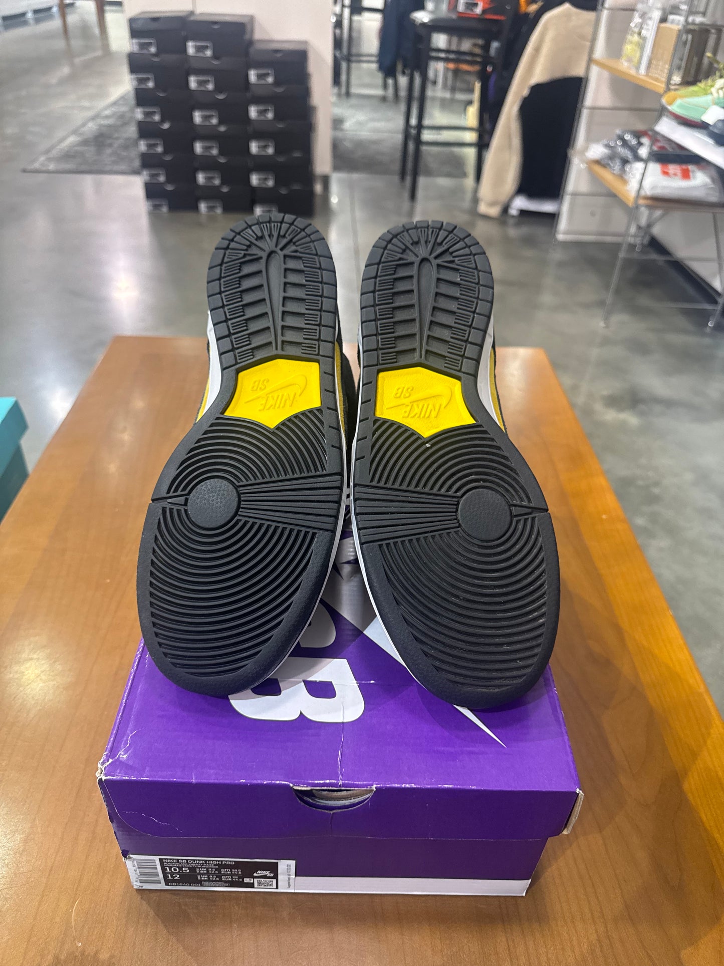 PO Nike Dunk High Reverse Goldenrod