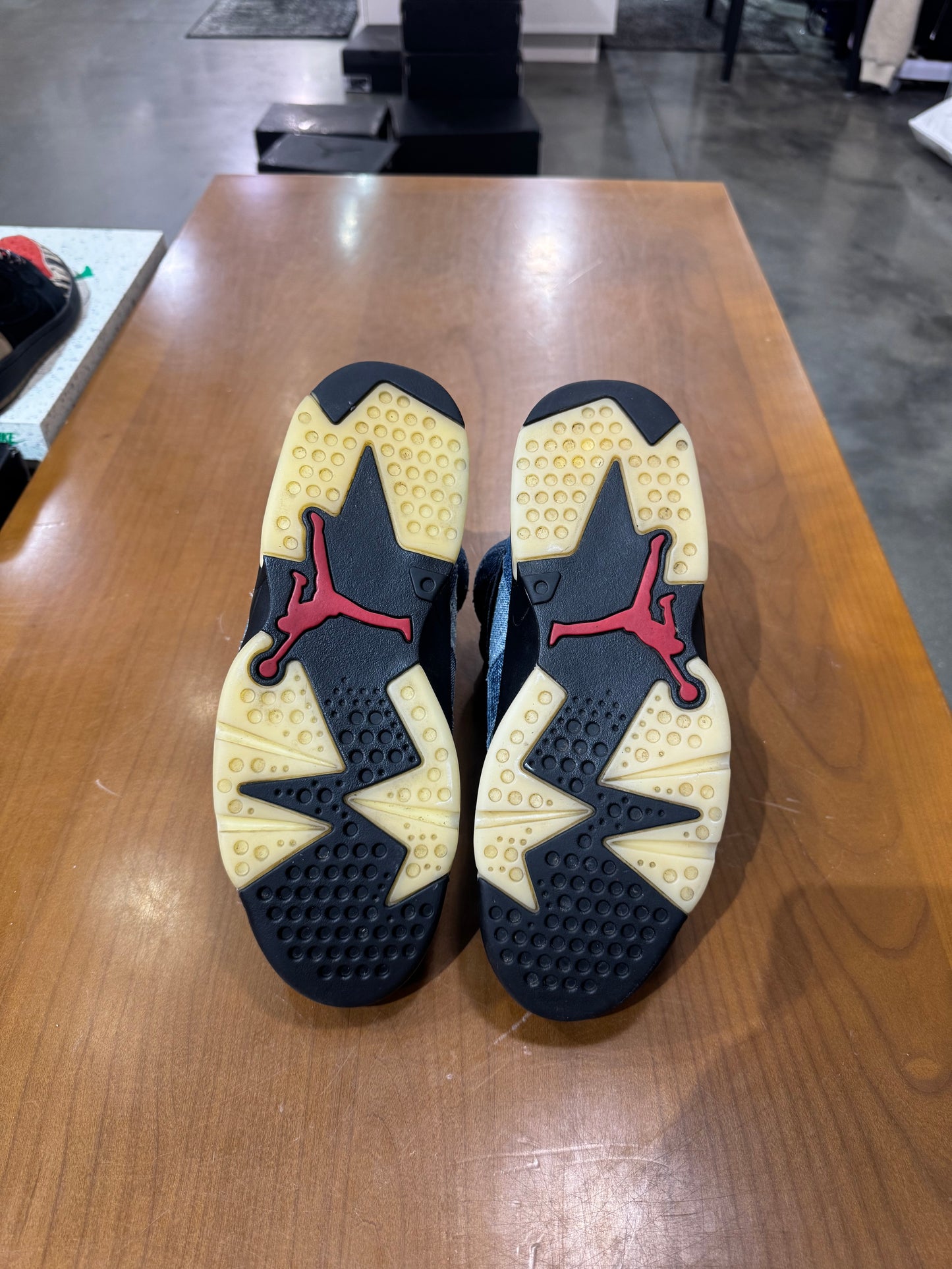 Preowned Air Jordan 6 Washed Denim