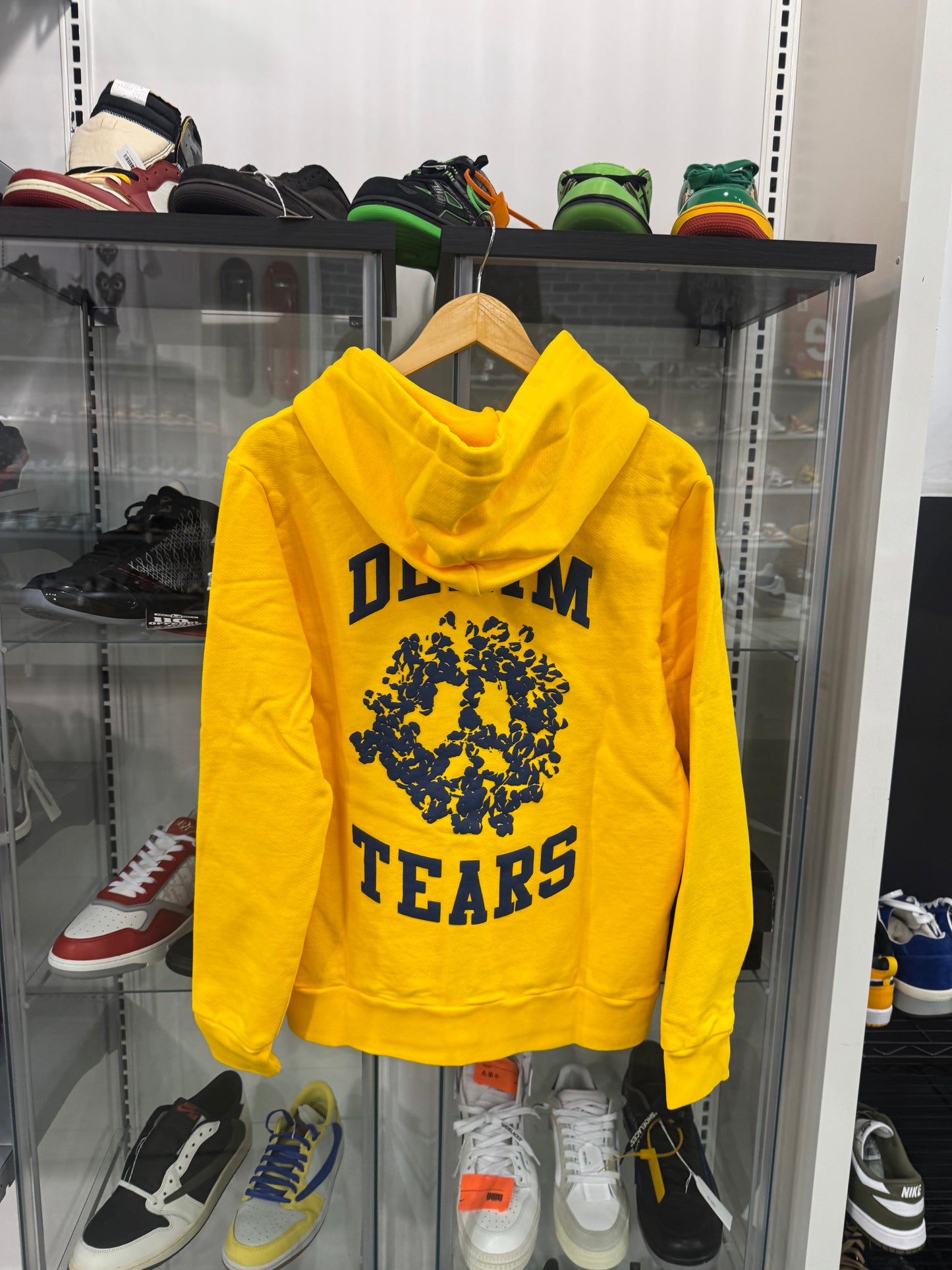 Denim Tears Denim University Zip Hoodie Yellow