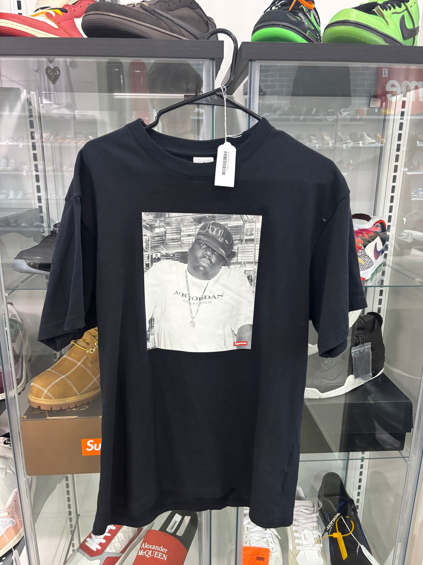 Supreme Biggie Tee Black