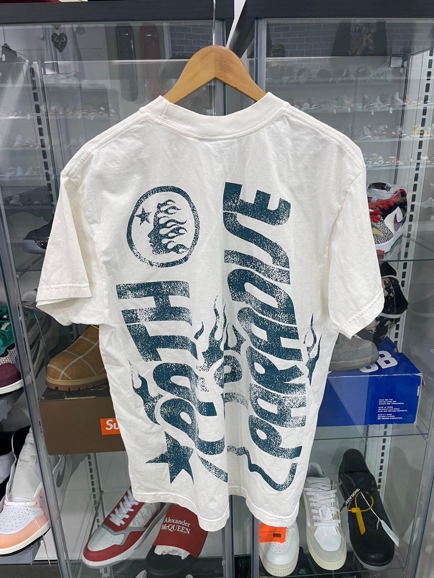 Preowned Hellstar Jesus T-Shirt White