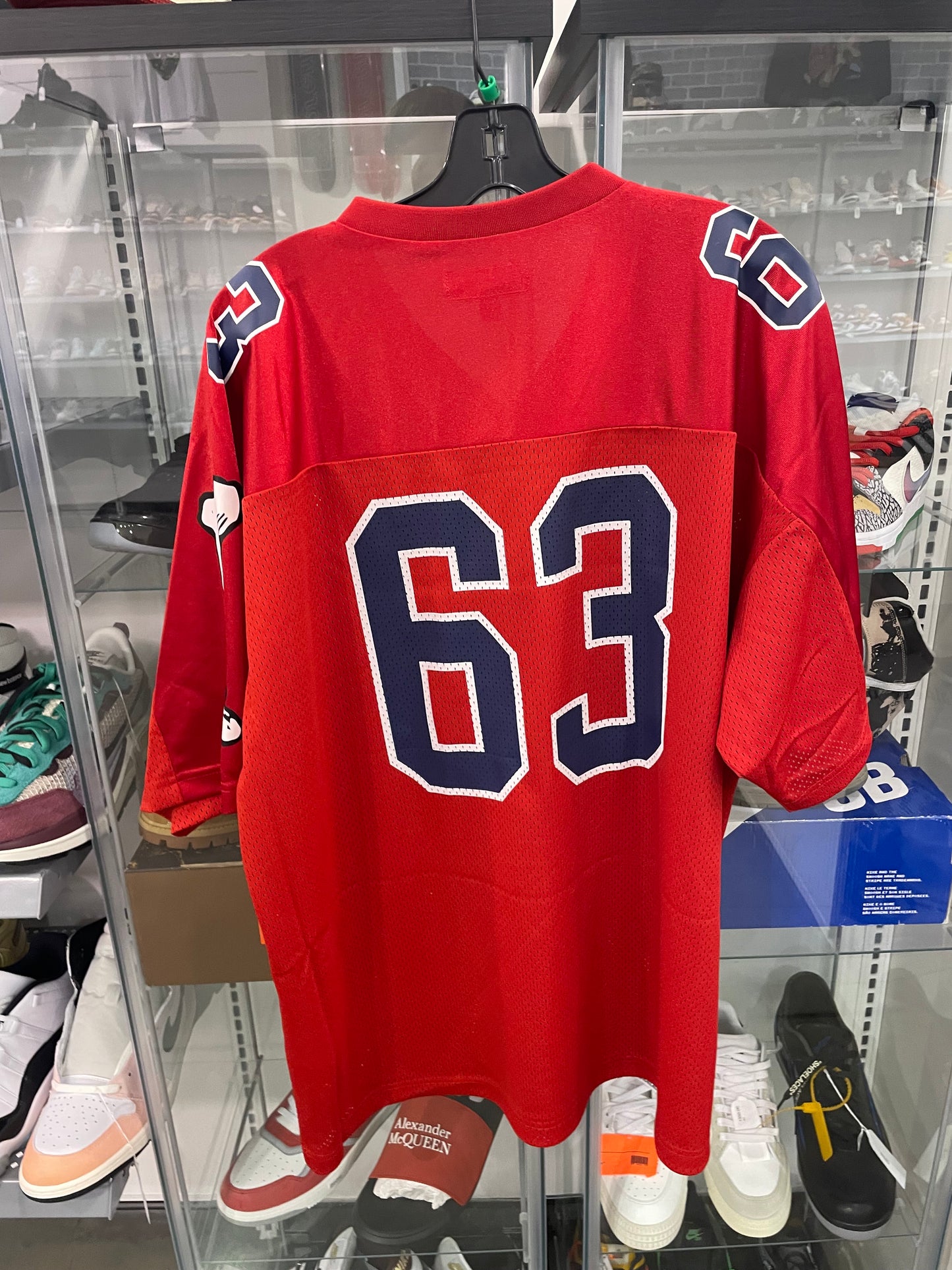 Supreme Bones Jersey Red