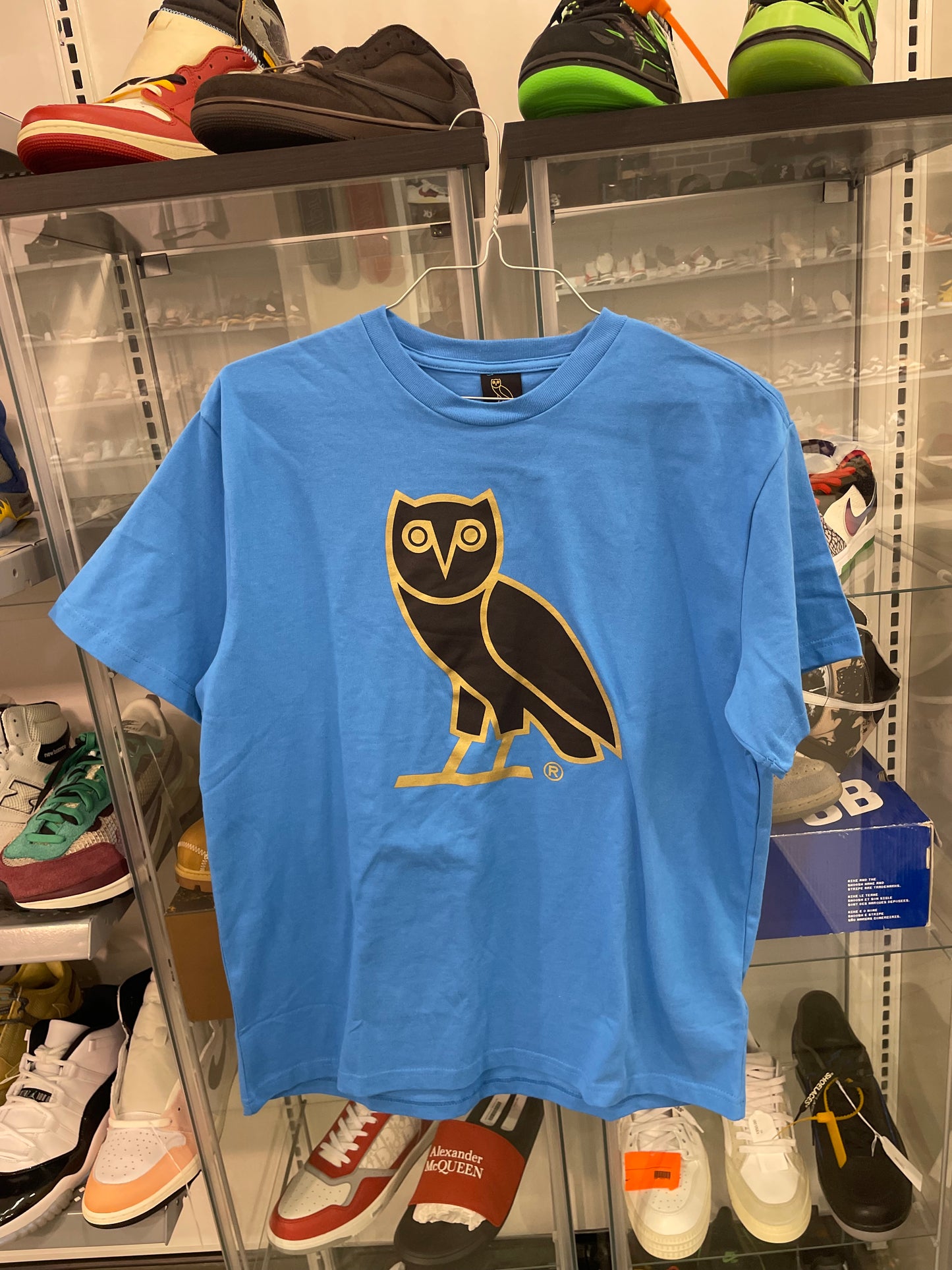 OVO OG Owl T Shirt Blue