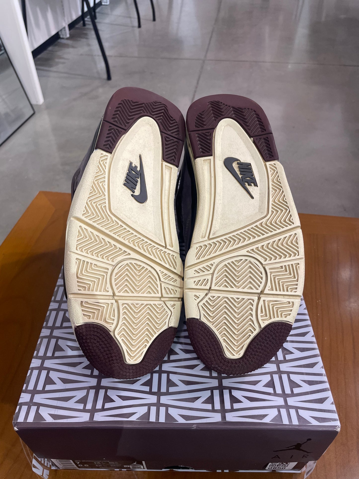 Preowned Air Jordan 4 A Ma Maniere Violet Ore