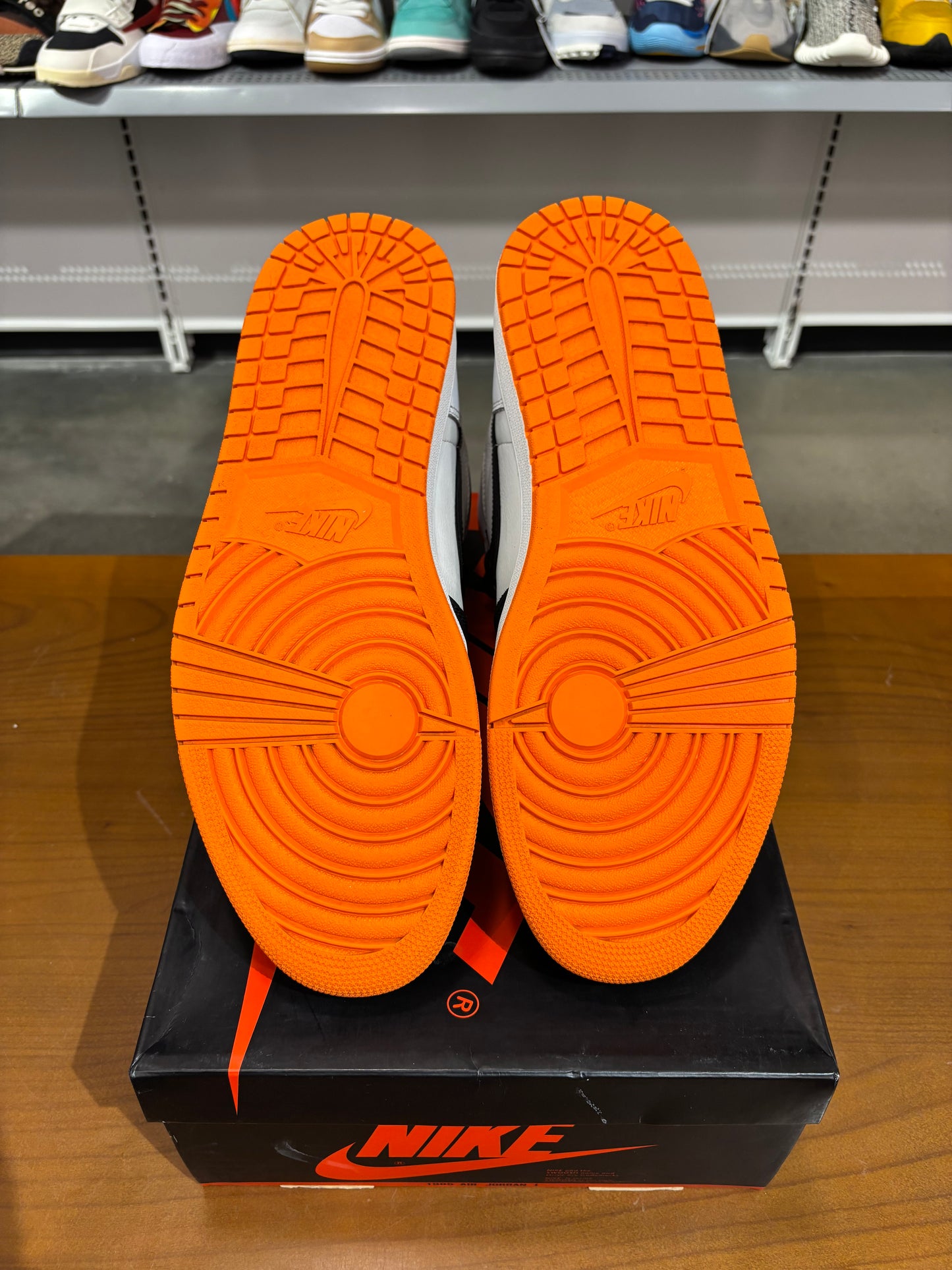 Preowned Air Jordan 1 Electro Orange