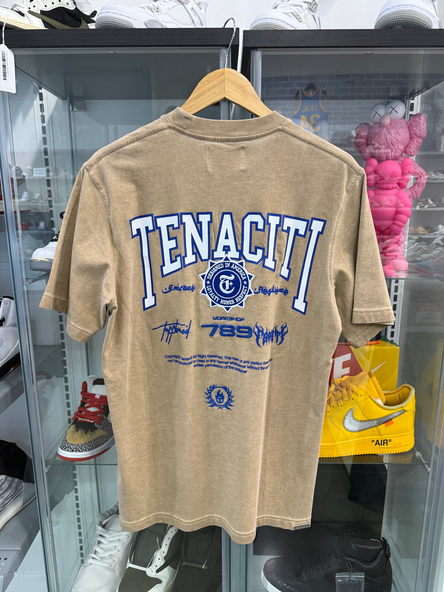 Tenaciti Collages Tee Khaki
