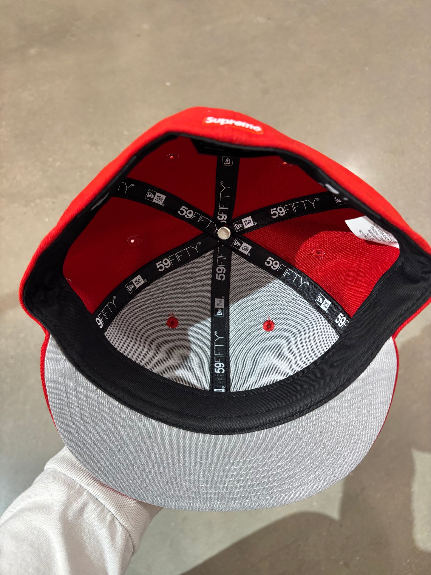 Preowned Supreme New Era Mister Cartoon 59Fifty Fitted Cap