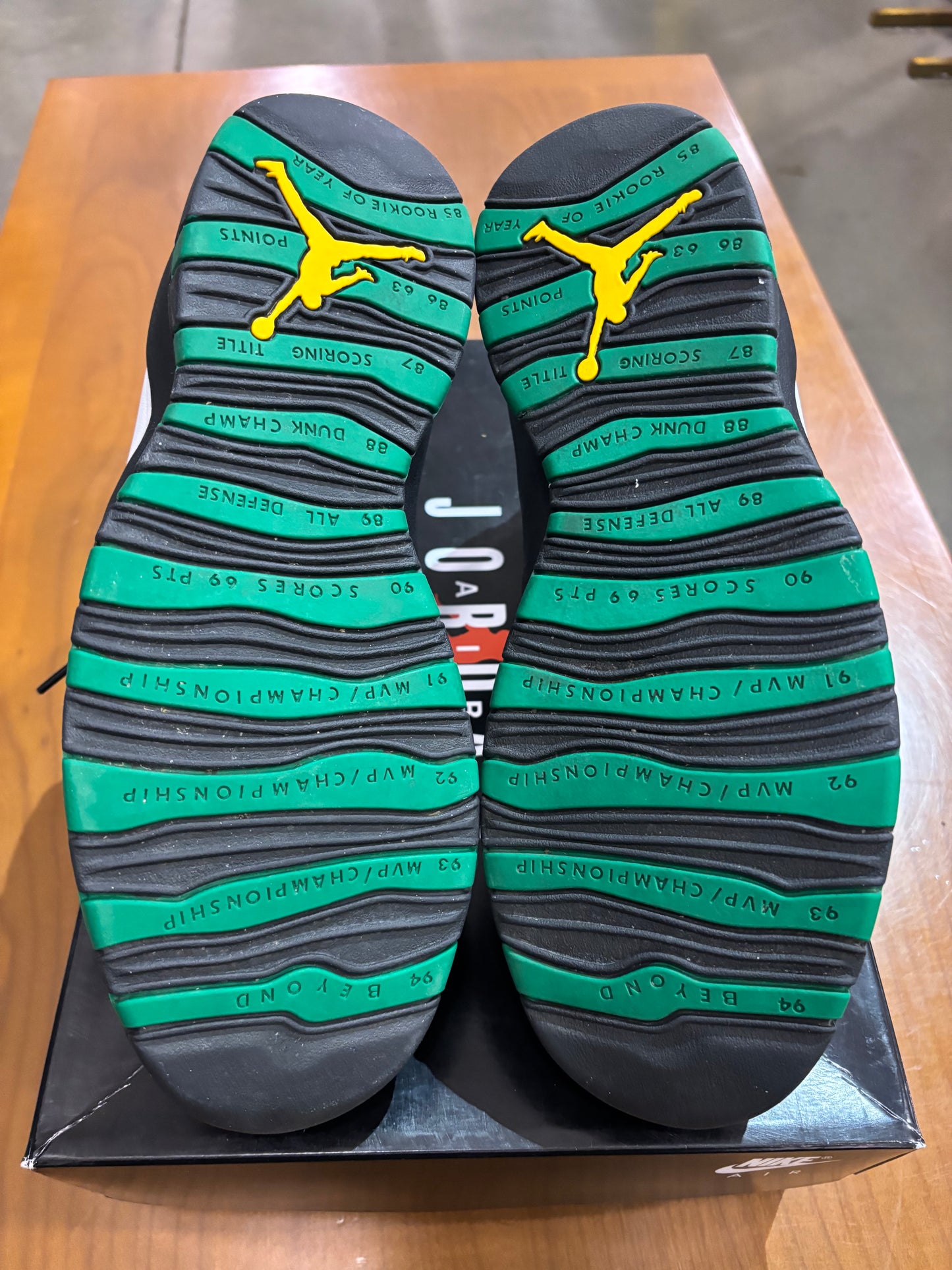 Preowned Air Jordan 10 Seattle