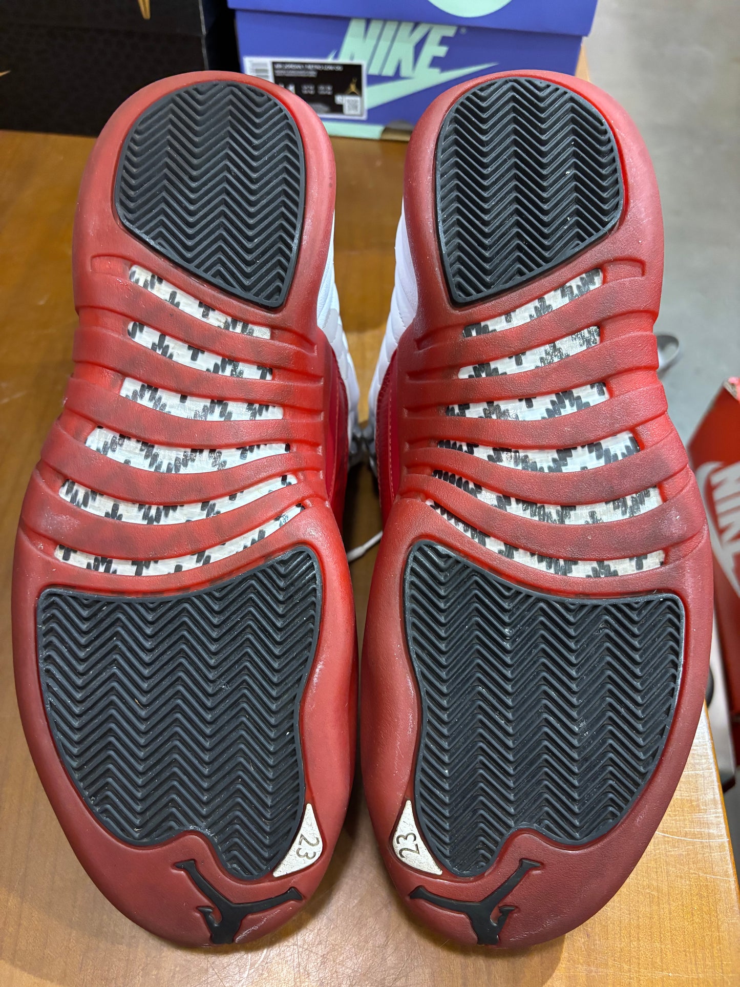 Preowned Air Jordan 12 Cherry