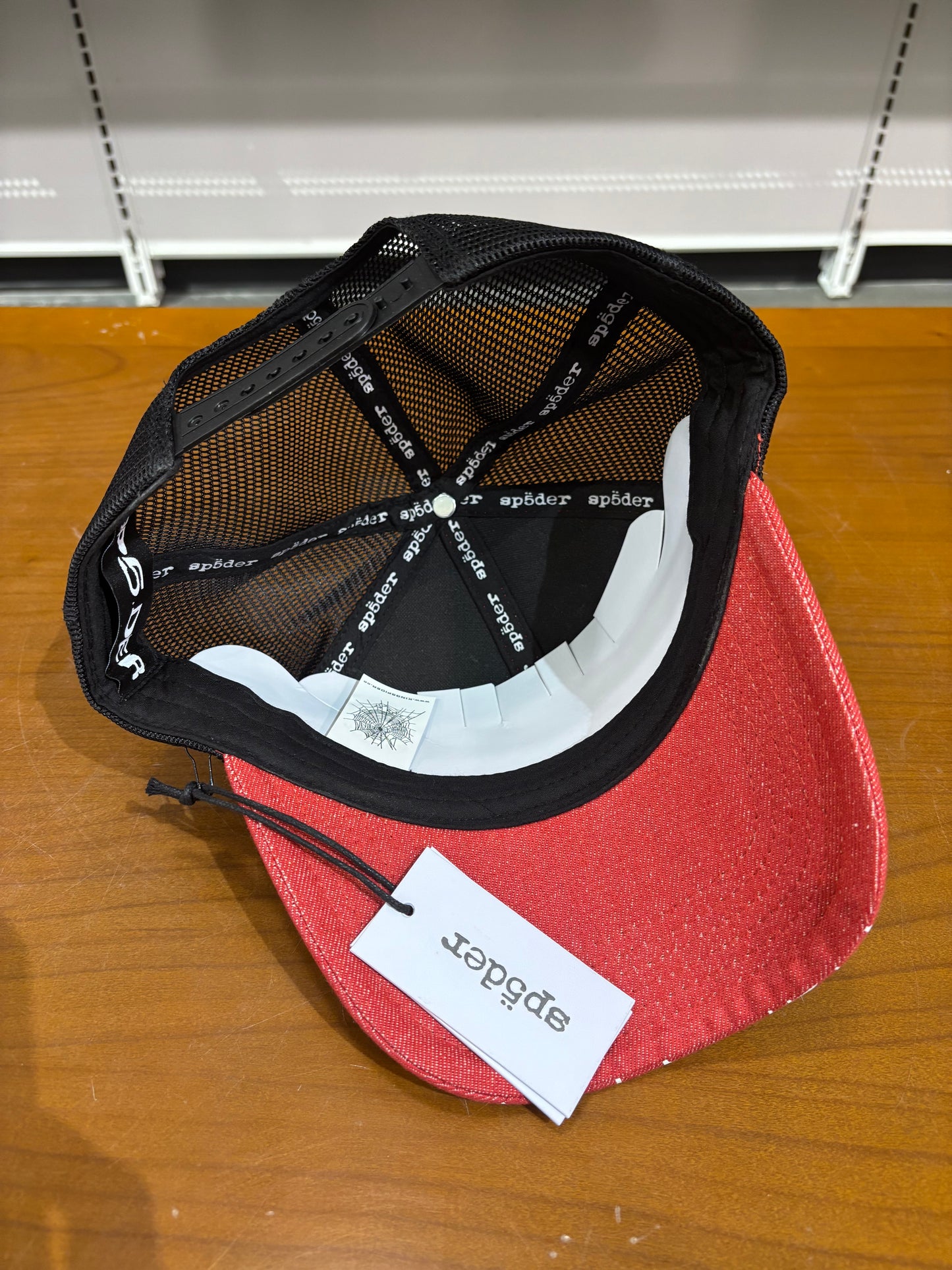 Sp5der Denim OG Web V2 Trucker Red