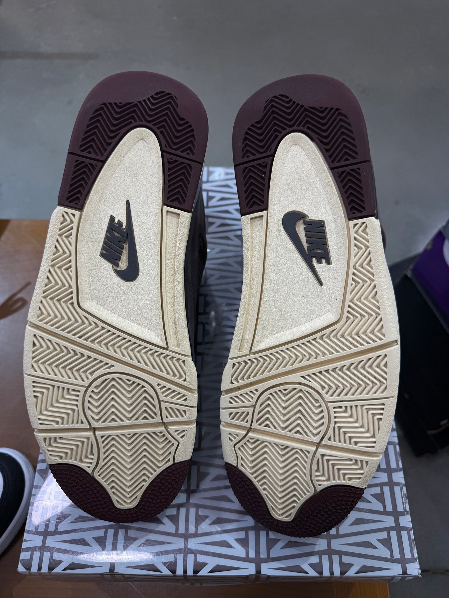 Preowned Air Jordan 4 A Ma Maniere Violet Ore