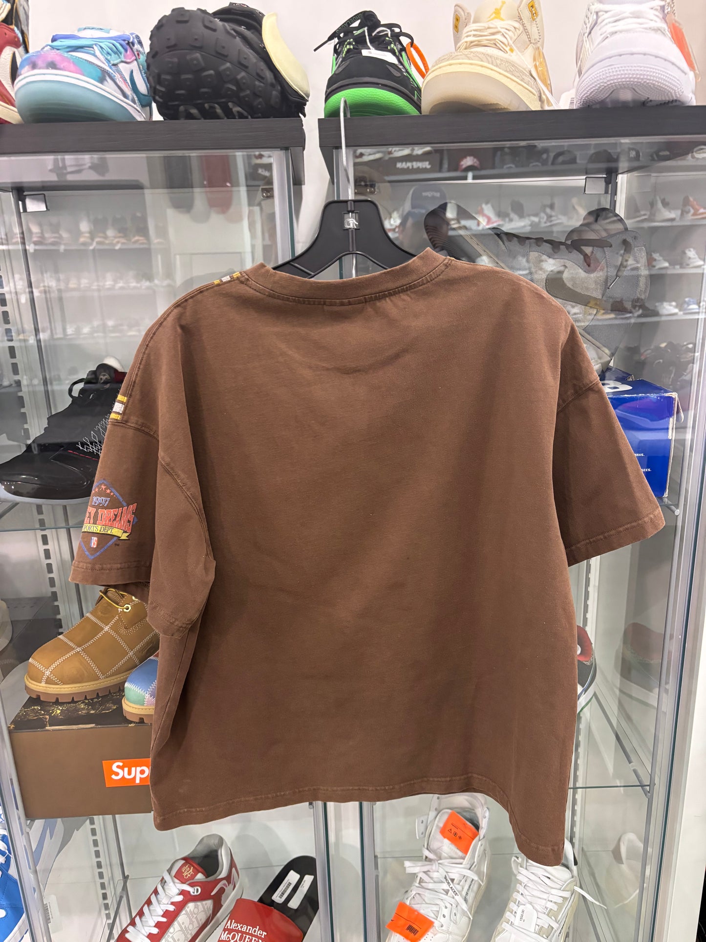 Preowned Vale Tee Classic Bling Tee Brown