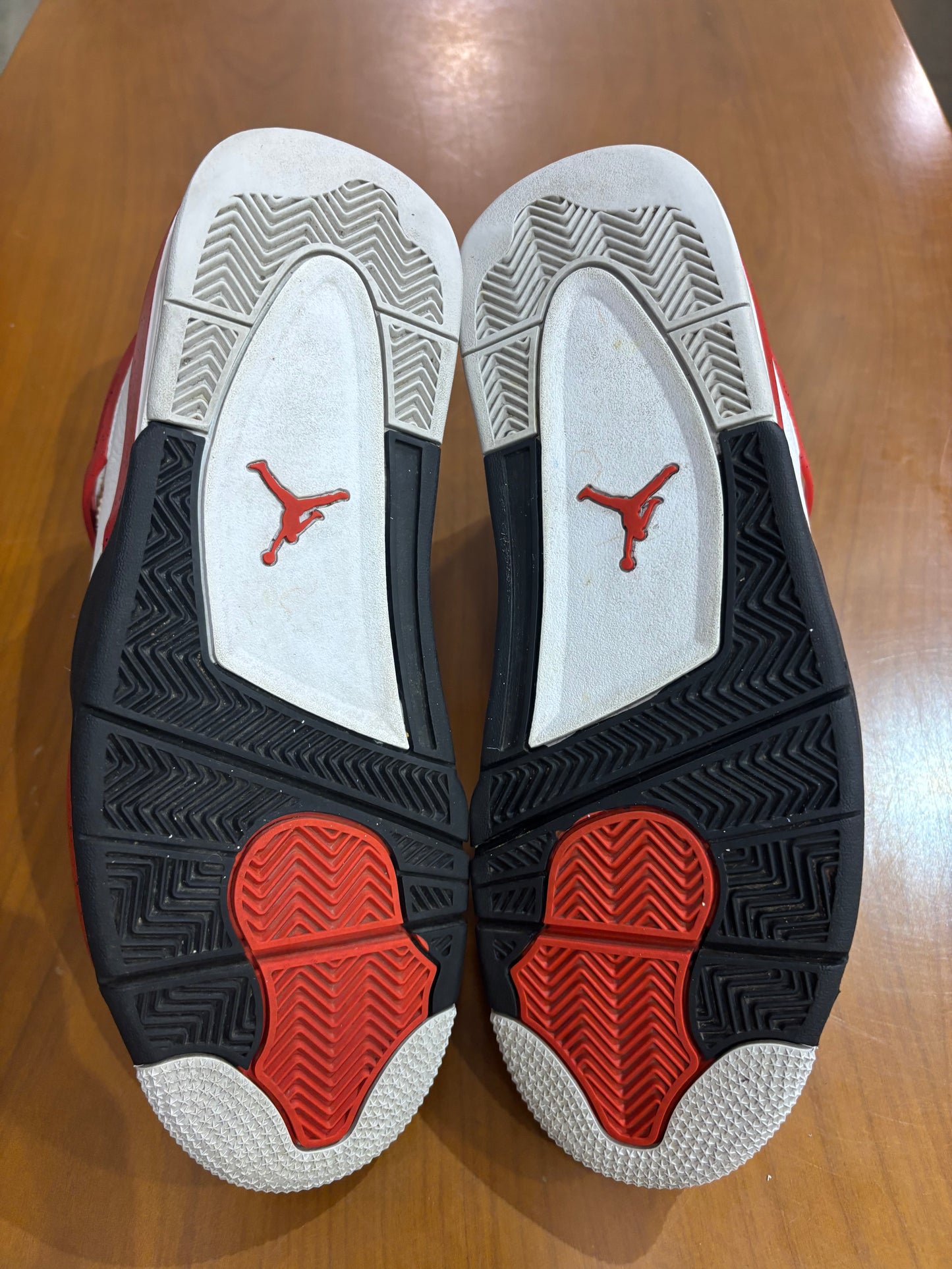 Preowned Air Jordan 4 Red Cement