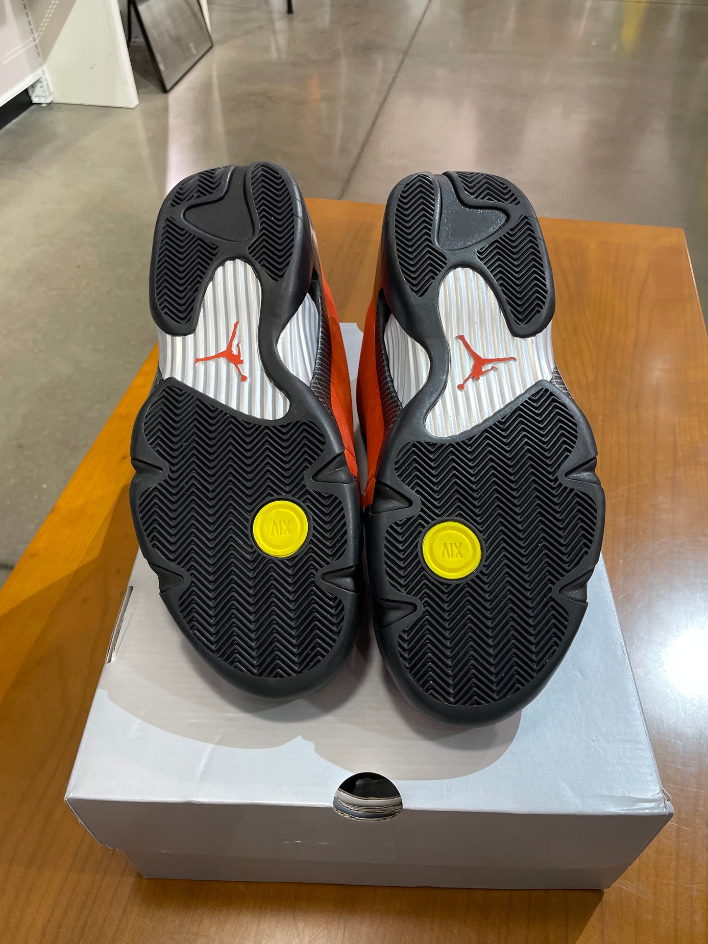 Preowned Air Jordan 14 Ferrari