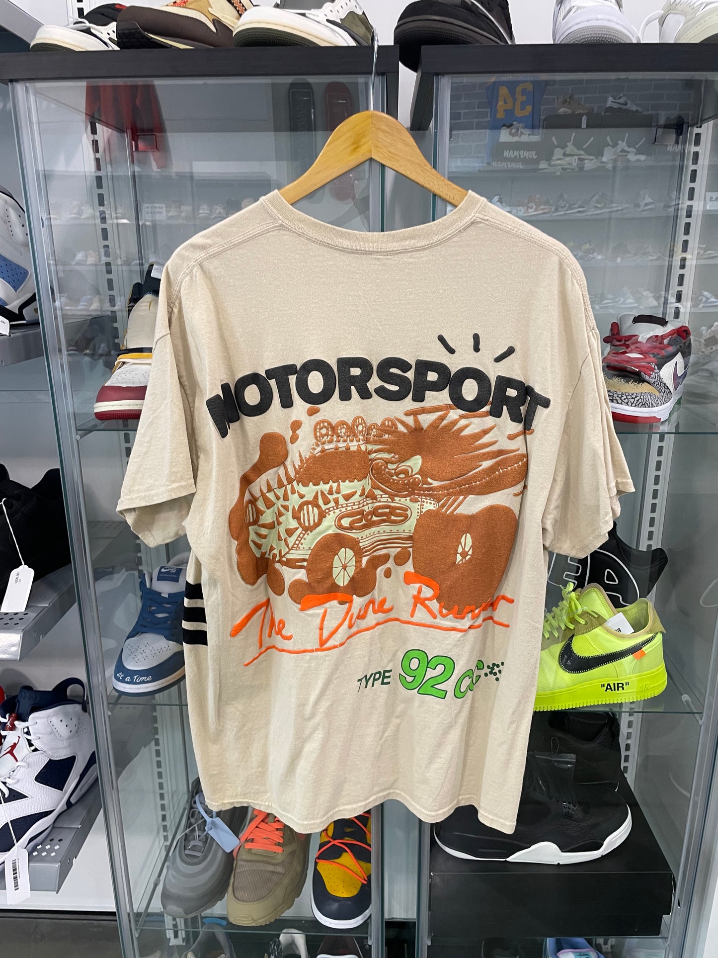 Preowned Travis Scott Cactus Jack Motor Sport Tee