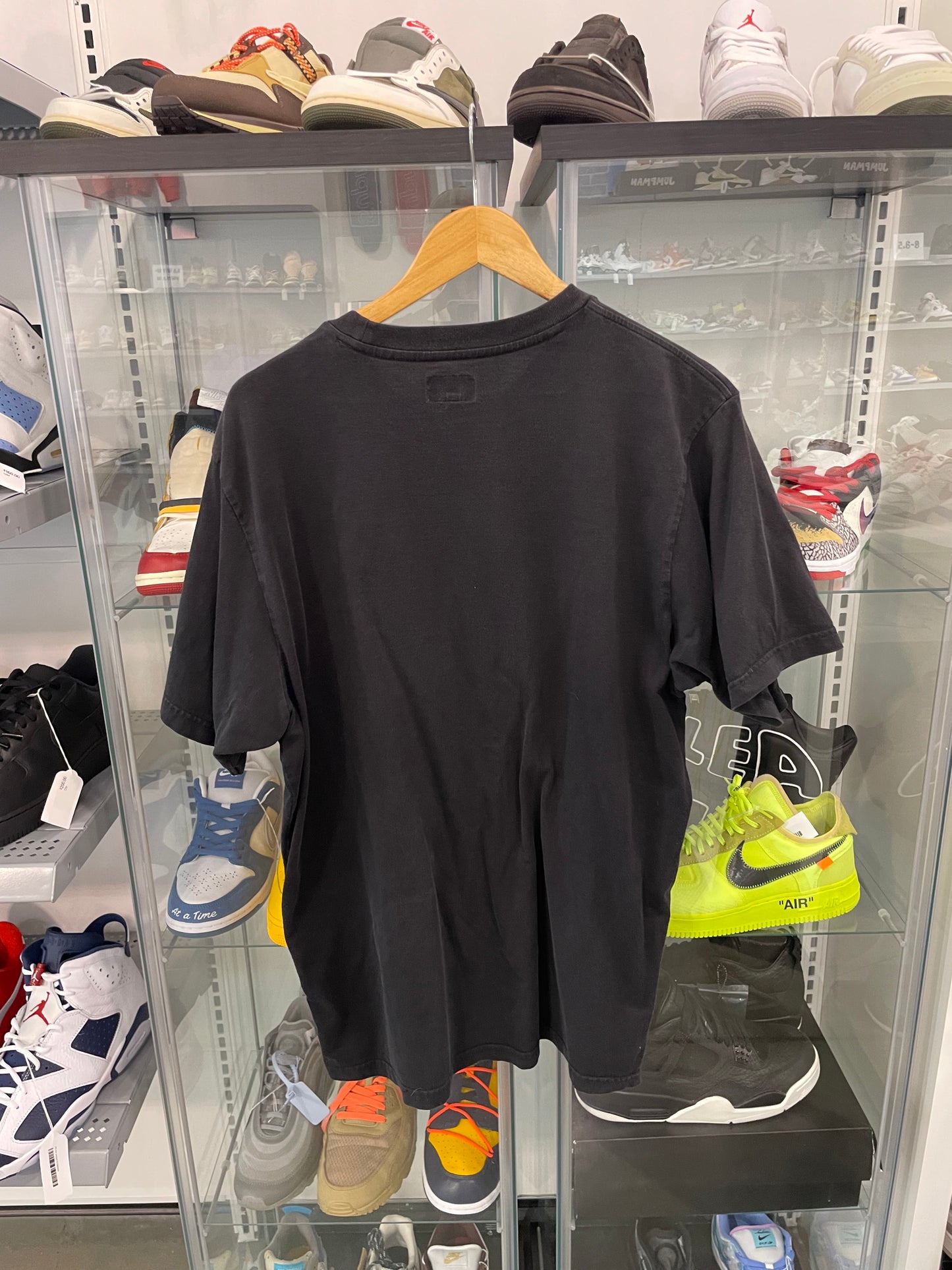 Preowned Supreme Black Pocket Tee