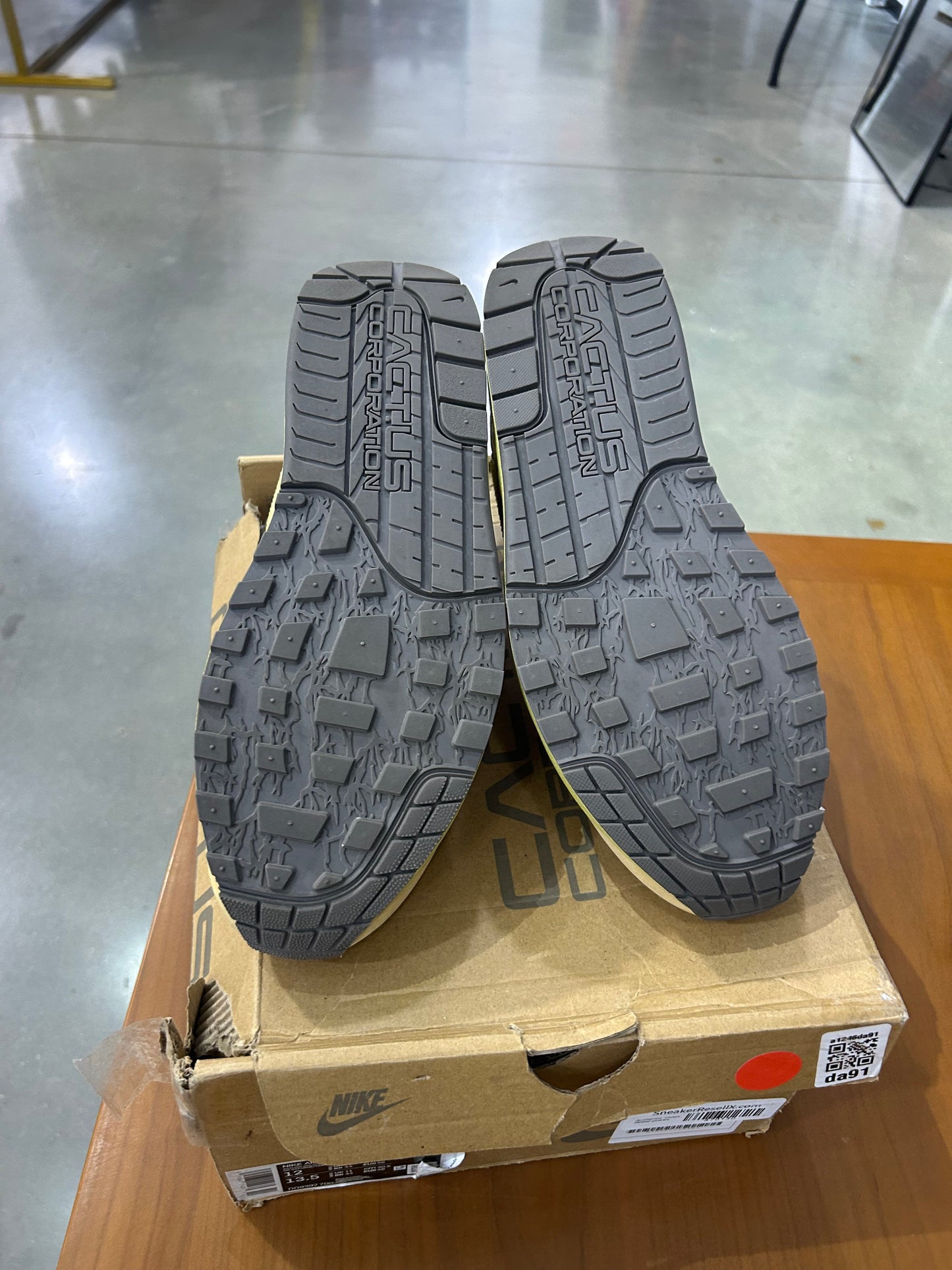 Preowned Travis Scott Air Max 1 Saturn Gold