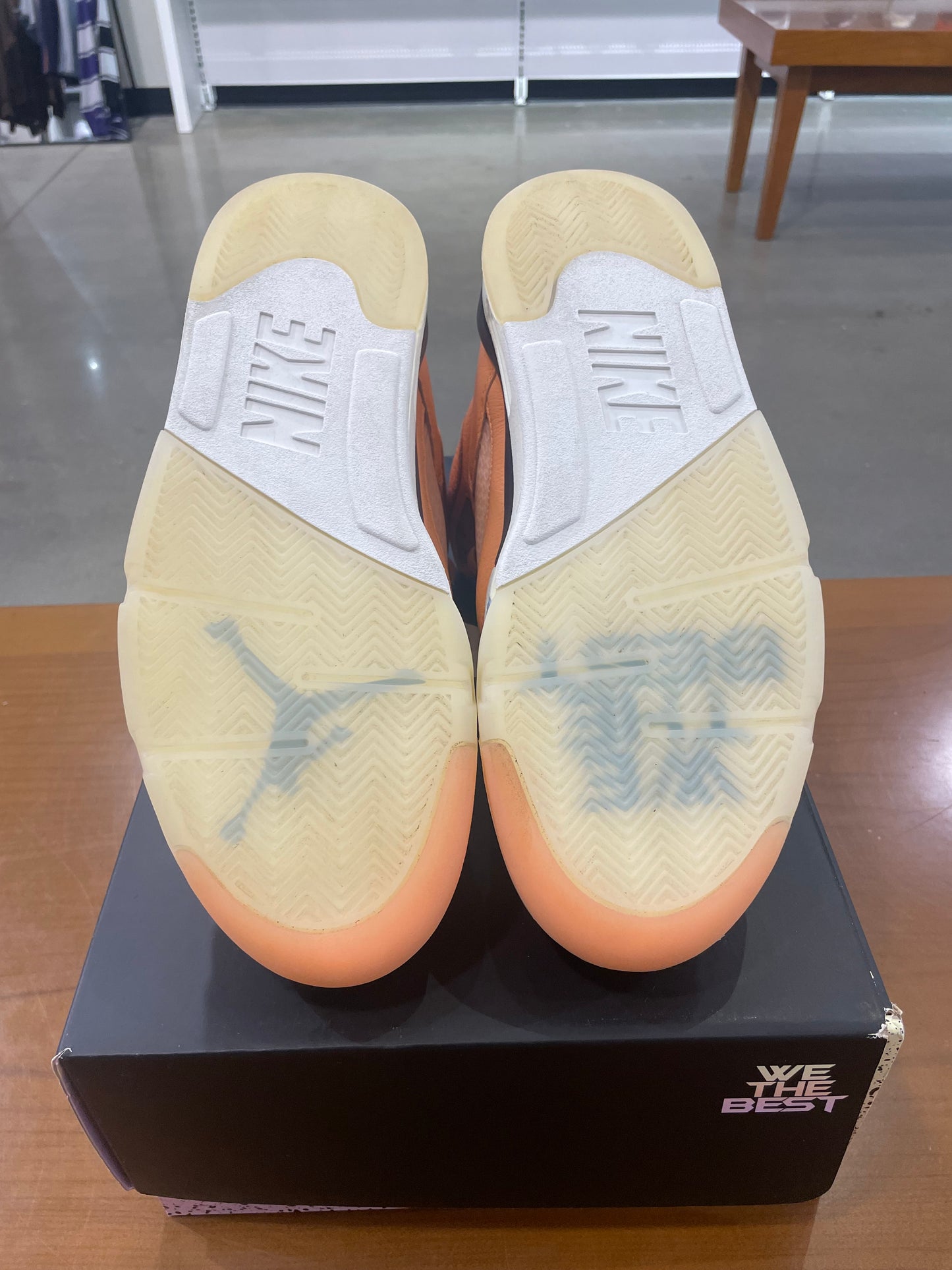 Preowned Air Jordan 5 DJ Khalid Crimson