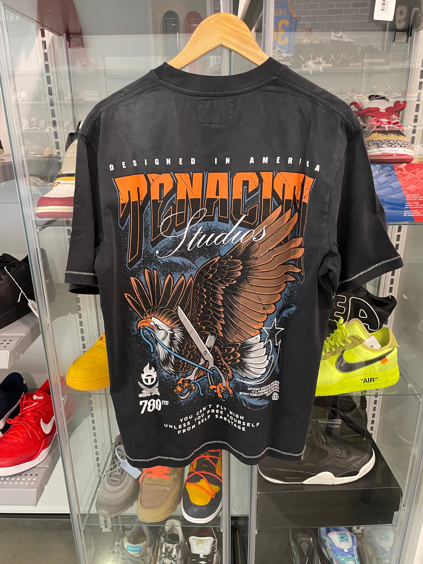 Tenaciti SPOTAGE TEE Vintage Black