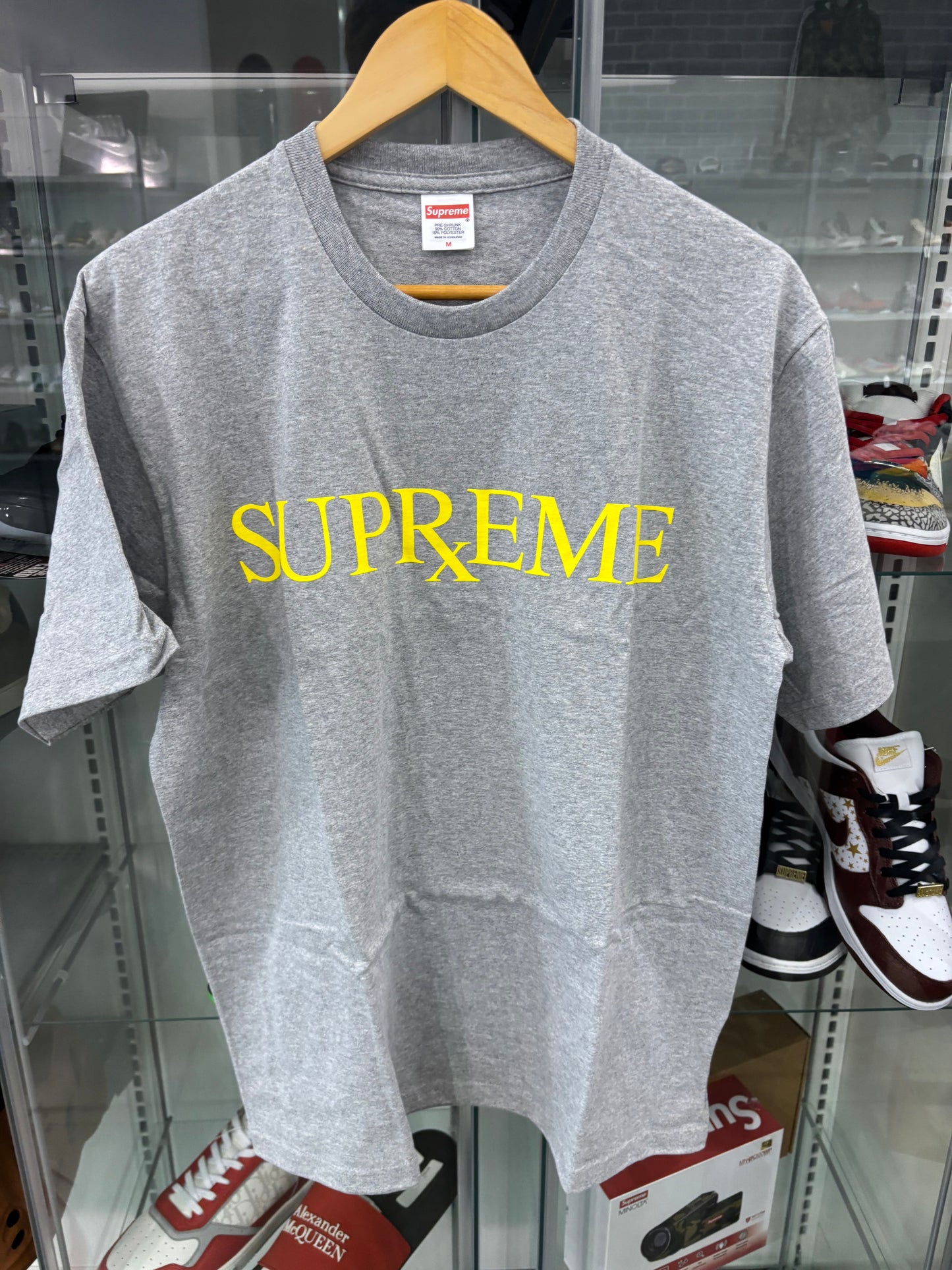Supreme RX Tee Heather Grey