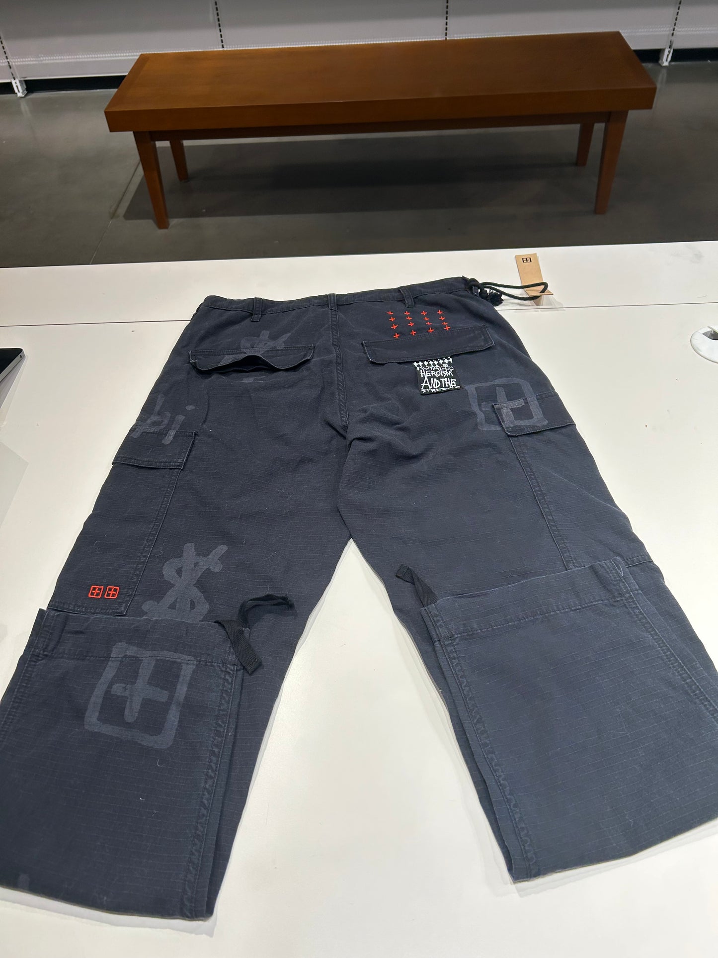 PREOWNED Ksubi Fugitive Cargo Pant Kash Box Black