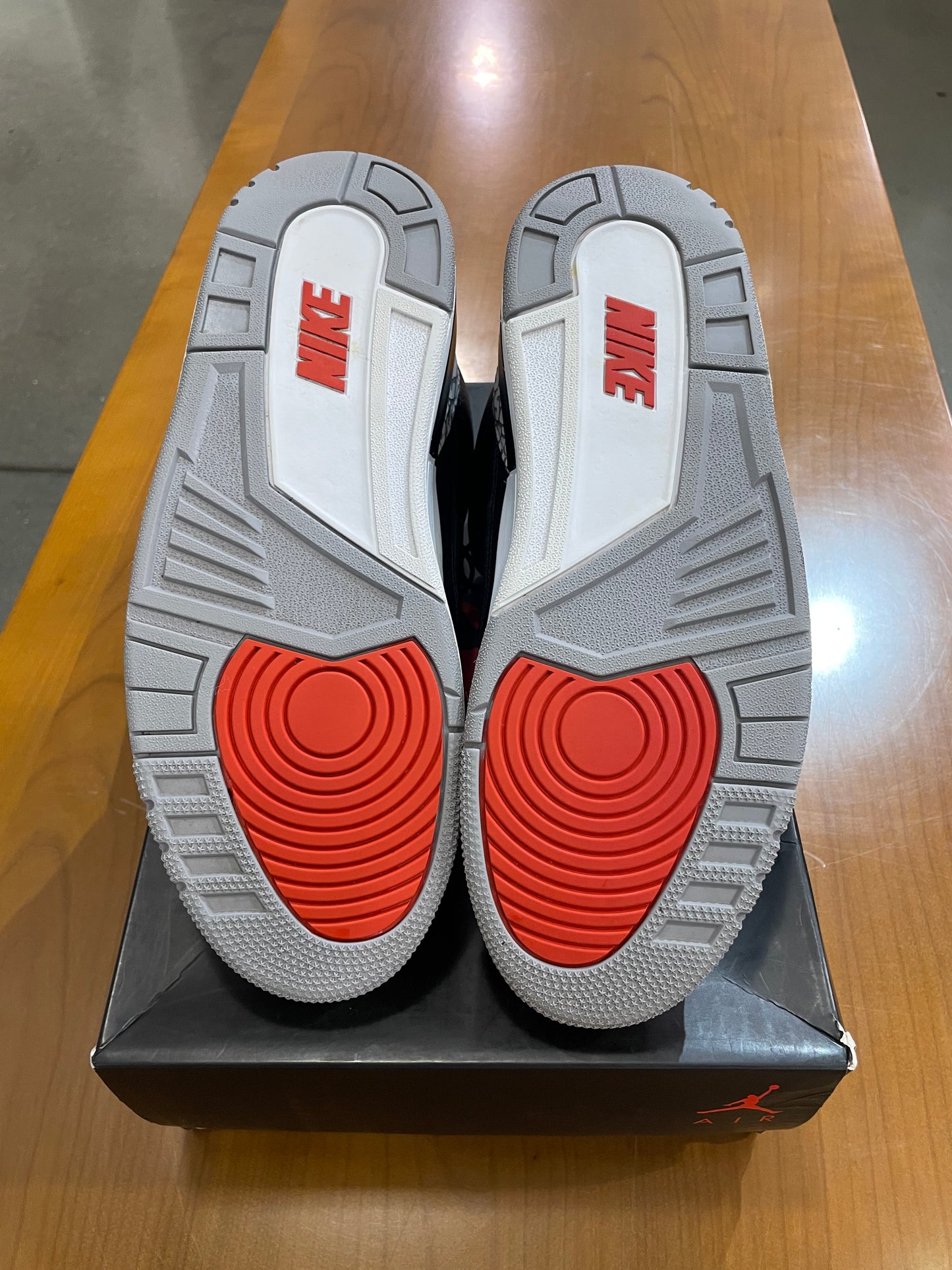 Preowned Air Jordan 3 Black Cement (2018)