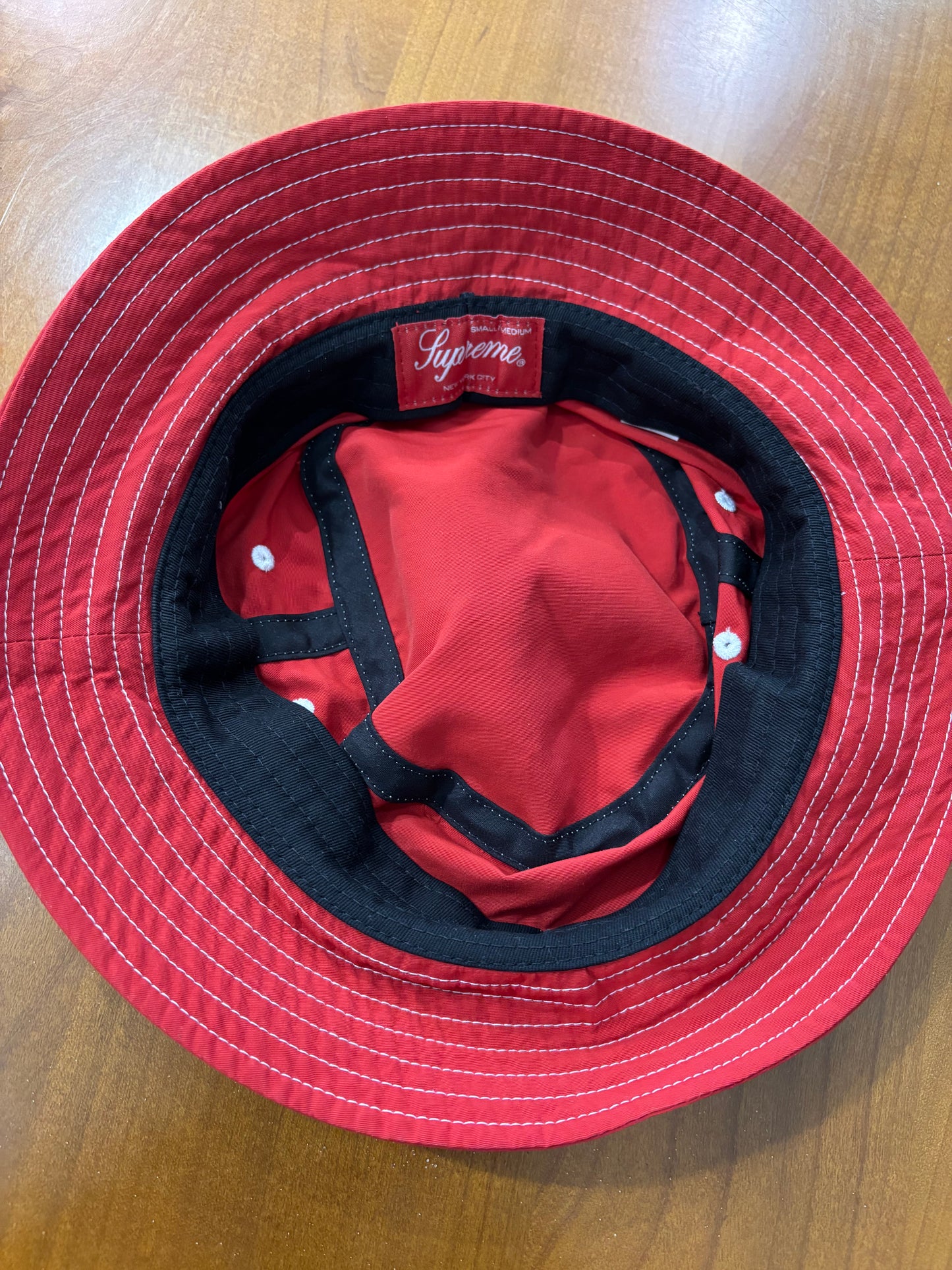 Preowned Supreme Webbing Crusher Red