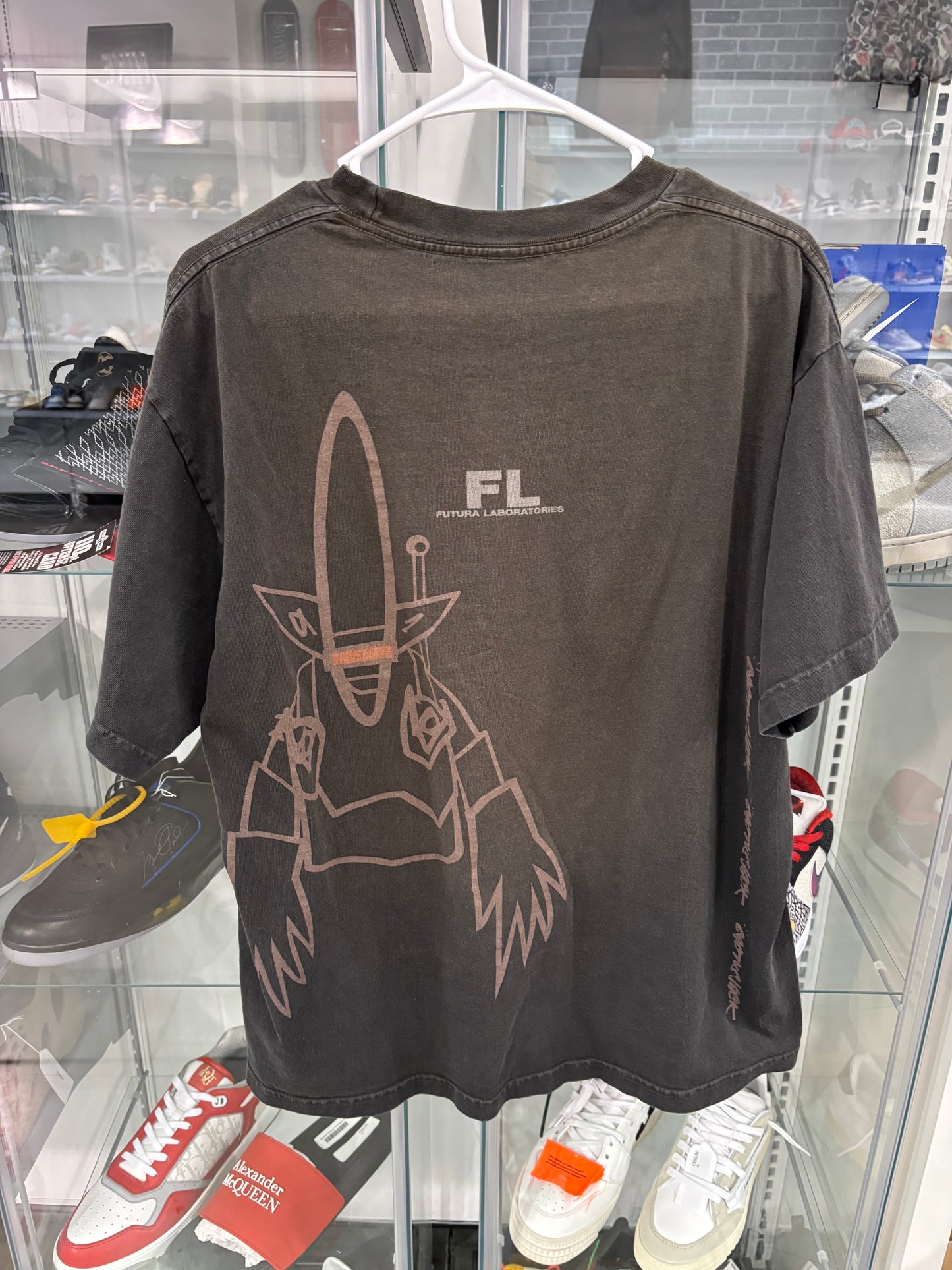 Preowned Travis Scott Cactus Jack Futura Tee Black