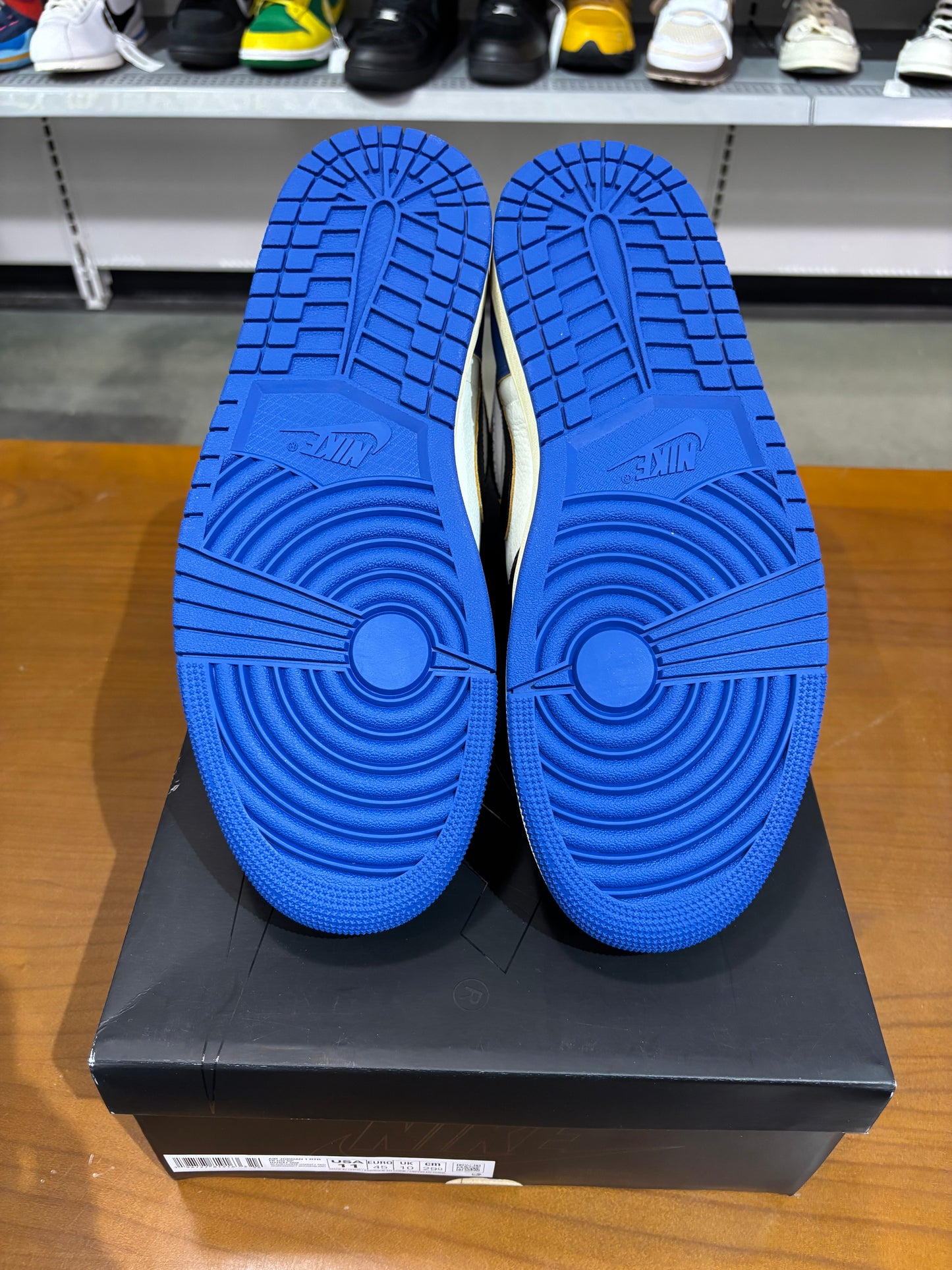 Air Jordan 1 Fragment x Union LA Varsity Red Sport Royal