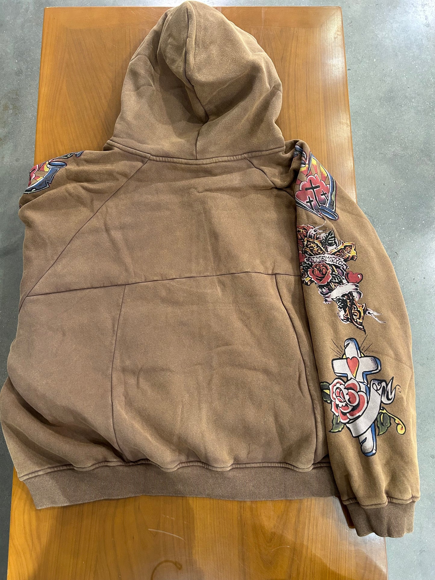 WE ARE RIGHTEOUS Zip Up Brown