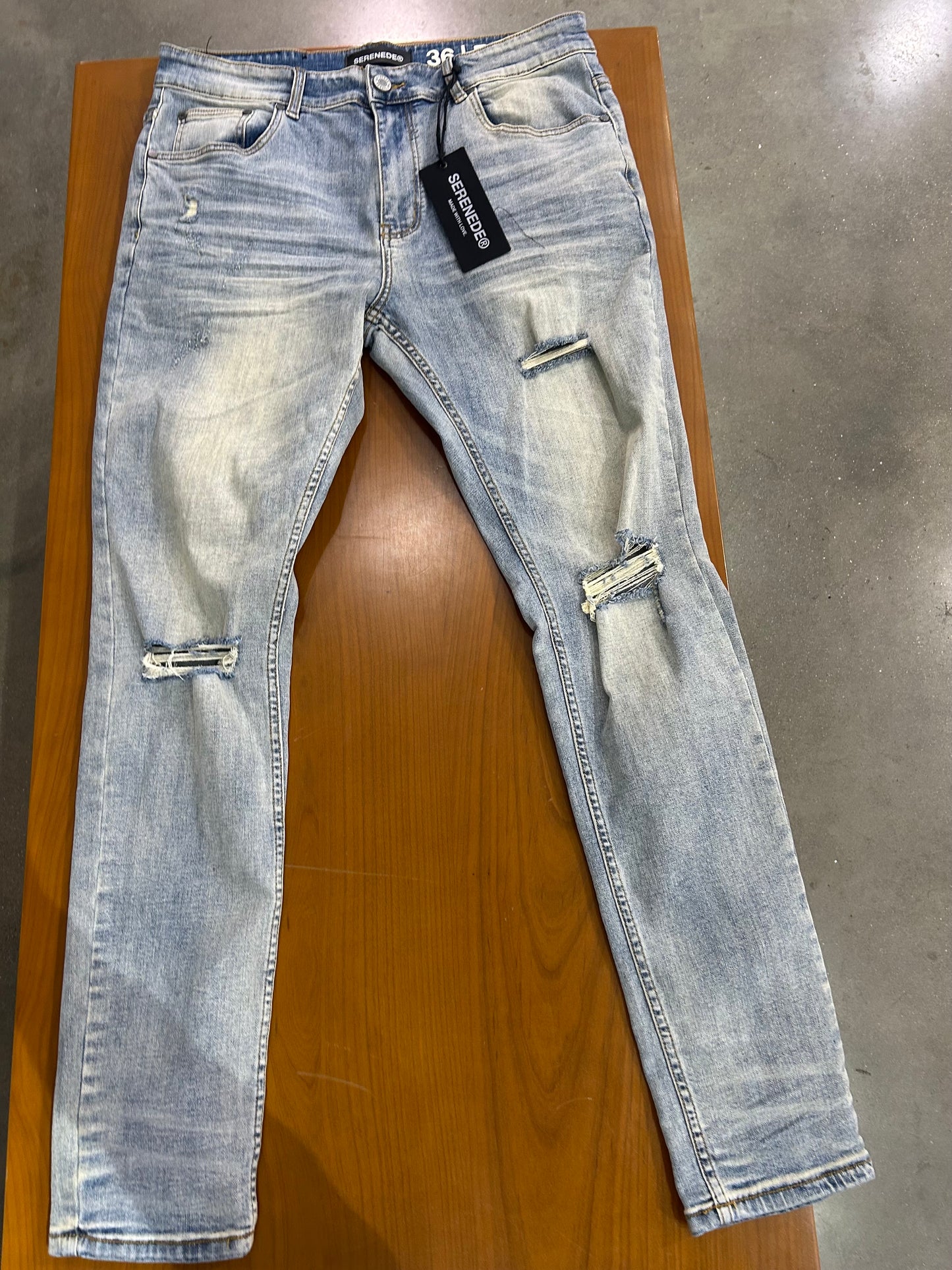 Preowned Serenede Jeans Light Blue Wash