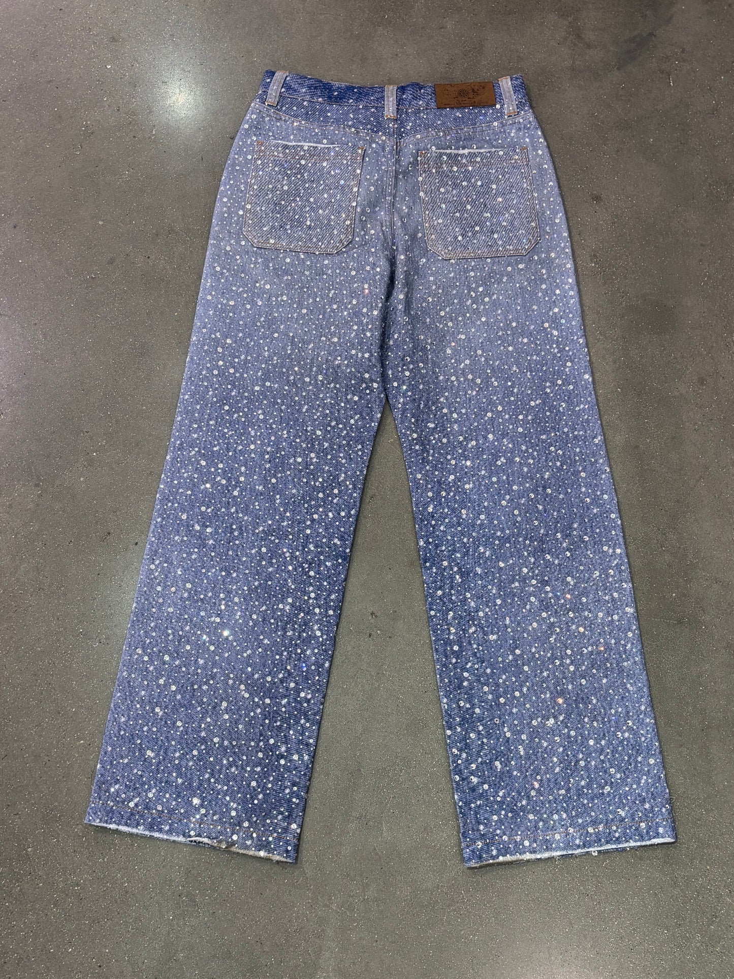 Preowned Birth Of A Royal Child Jewel Jeans