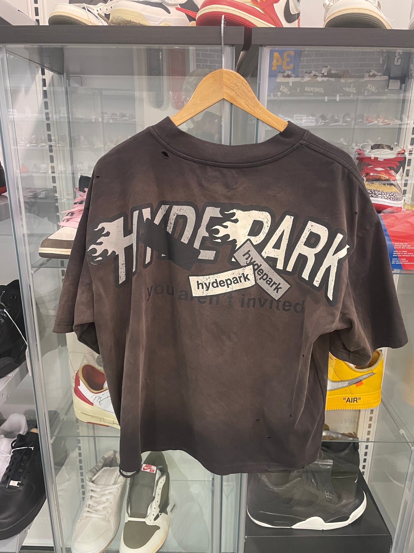 Preowned Hyde Park Rally Way Tee Black