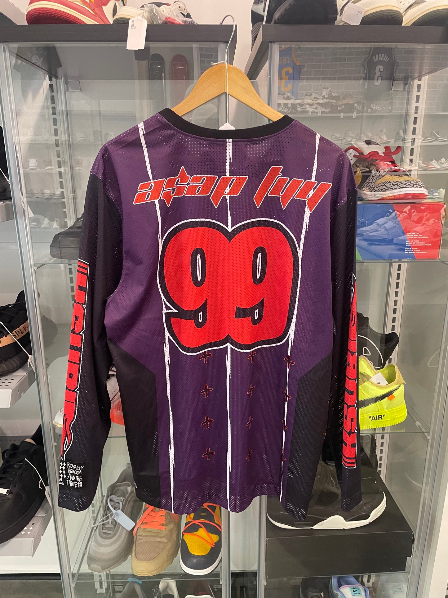 Preowned Ksubi ASAP Tyy Chitch Boneyard Jersey