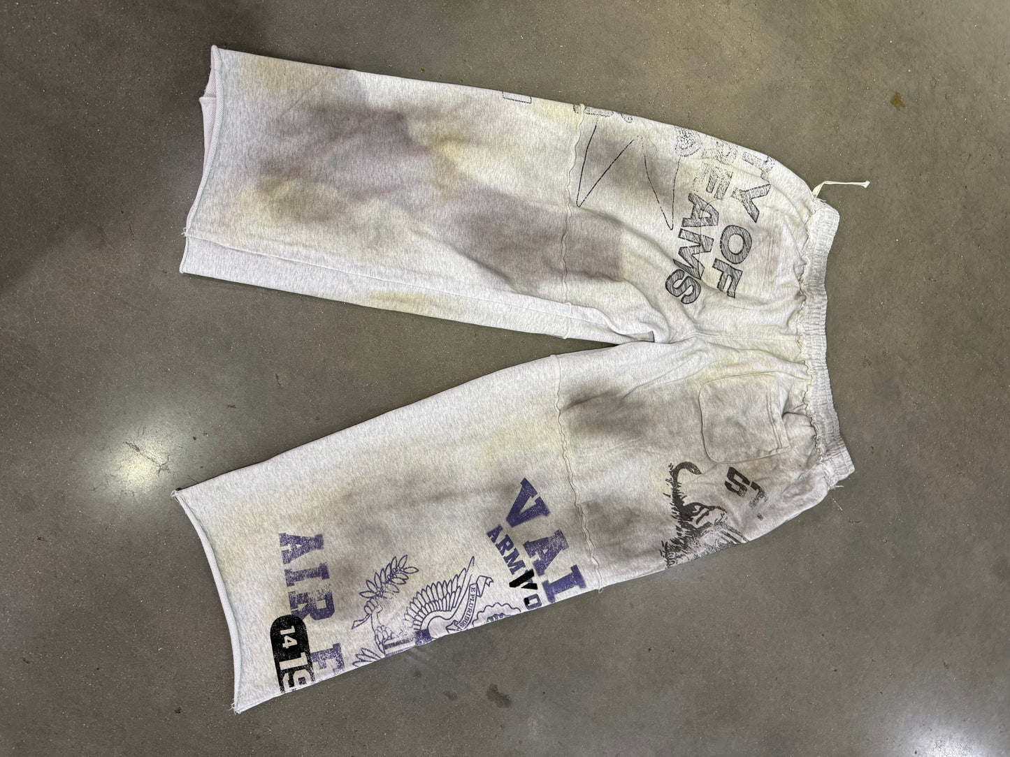 Vale Butcher Sweatpants Dirt Grey