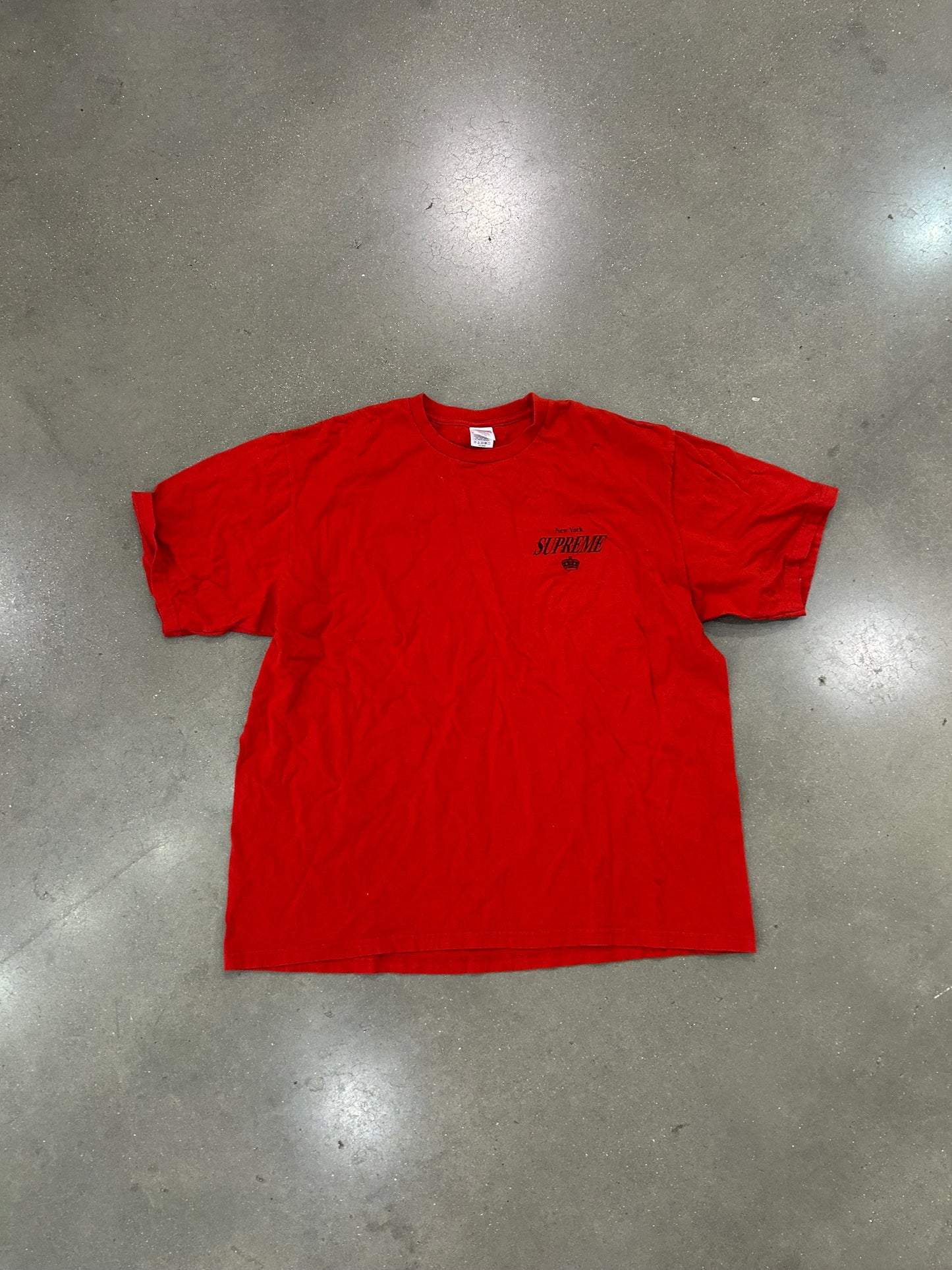 Preowned Supreme 4 Life Tee Red