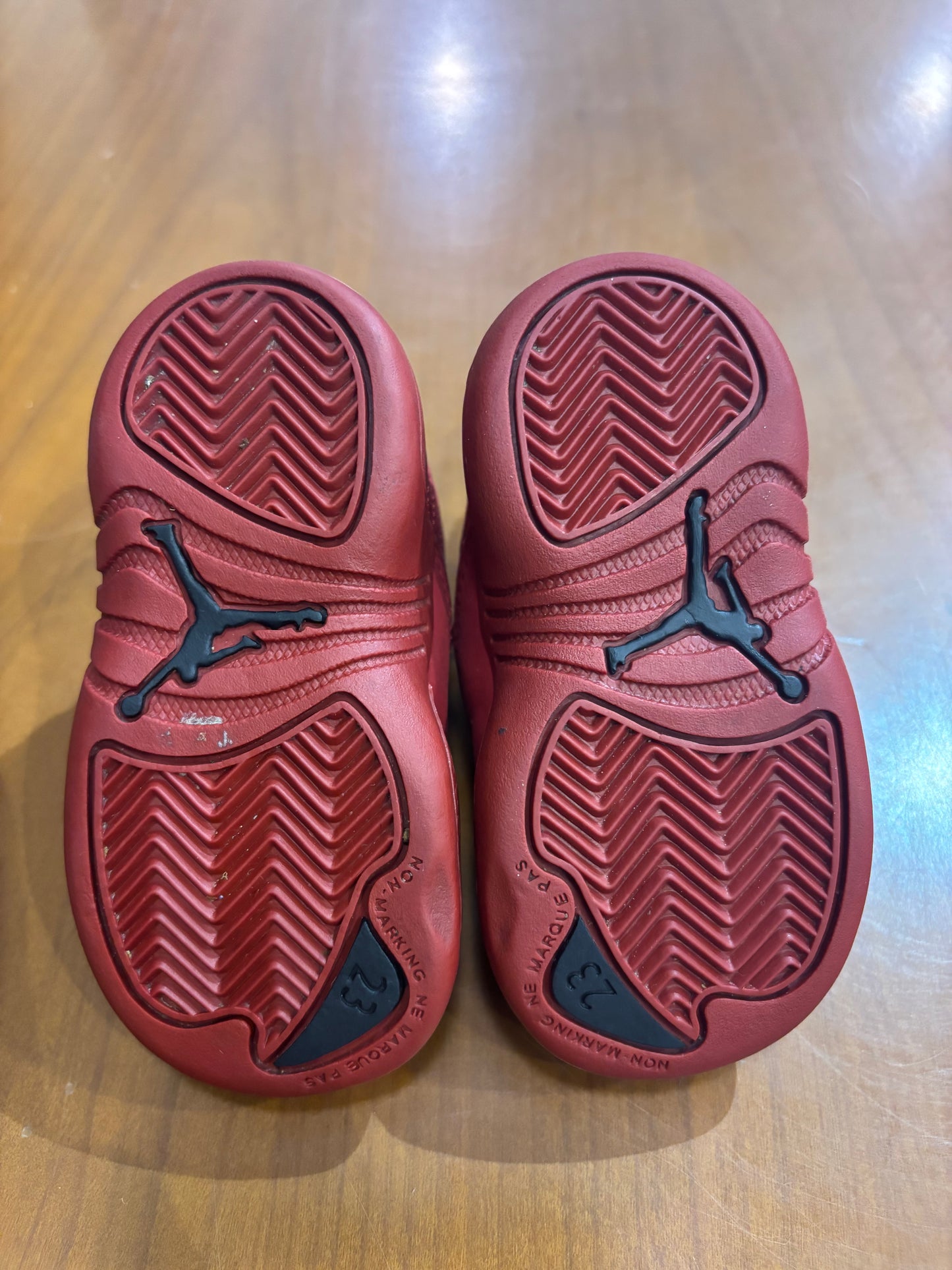 Preowned Air Jordan 12 Gym Red