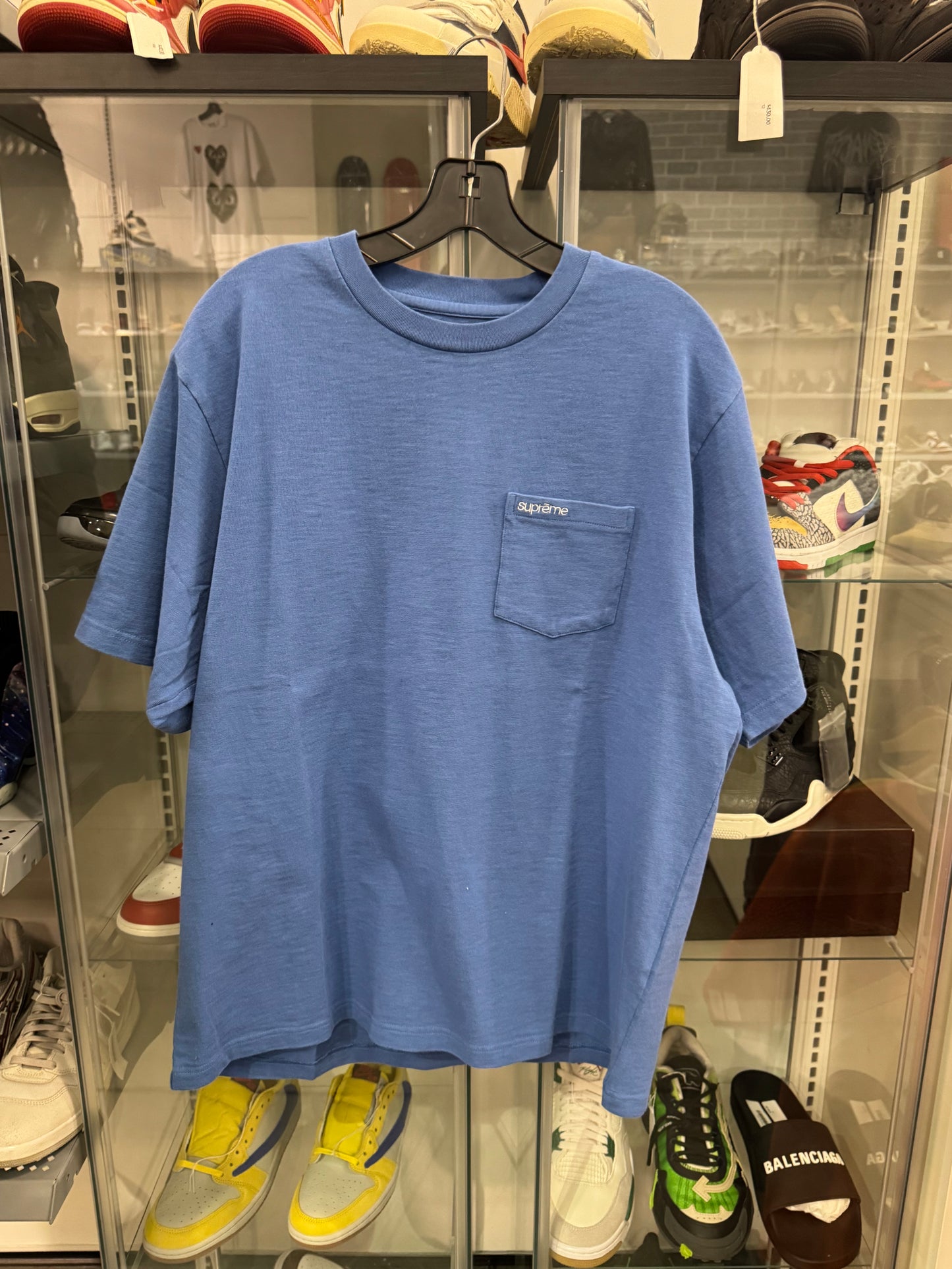 Supreme S/S Pocket Tee Rale Royal