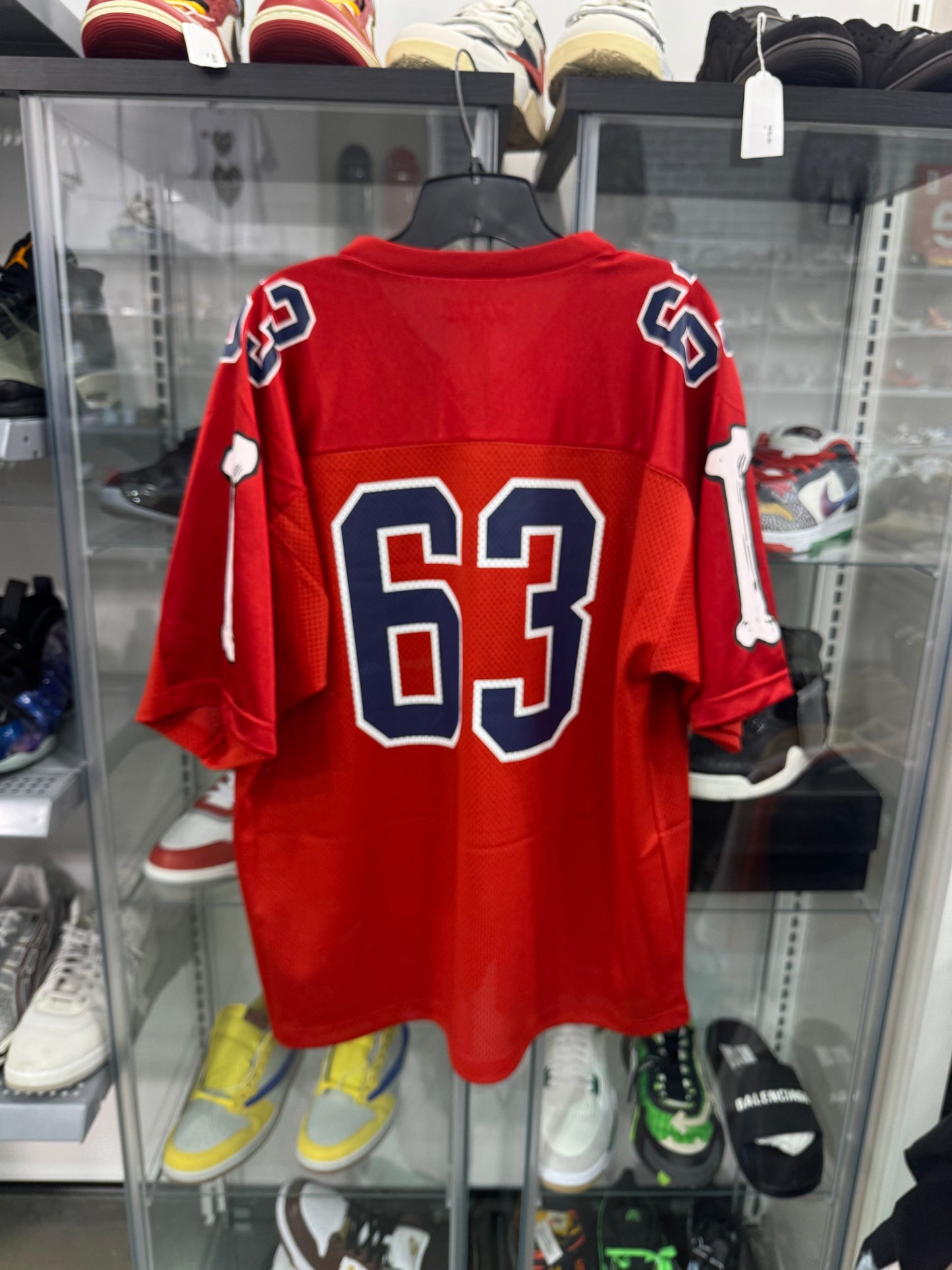 Supreme Bones Jersey Red