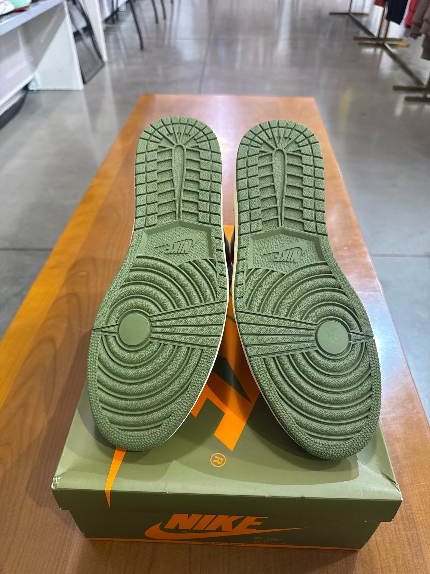 Air Jordan 1 Craft Celadon