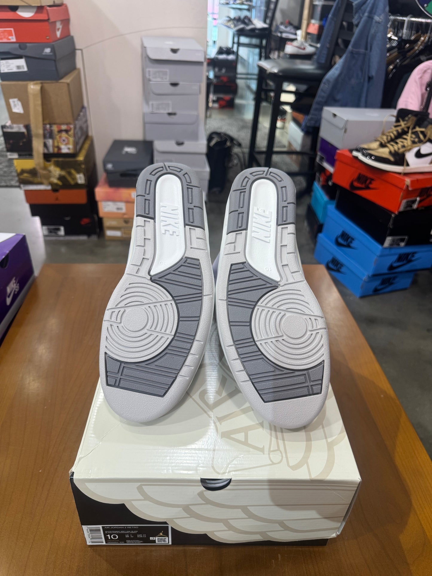 Air Jordan 2 Cement Grey