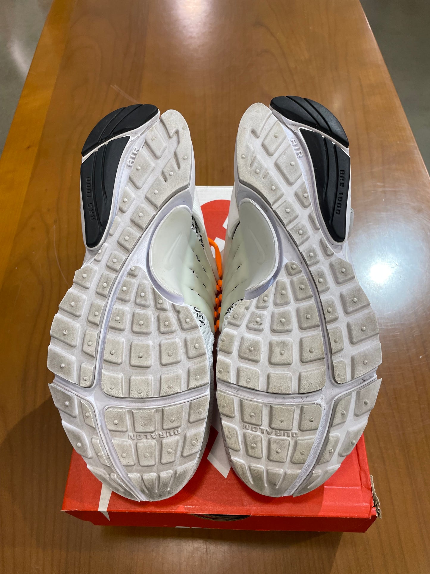 Preowned Off White Nike Presto White